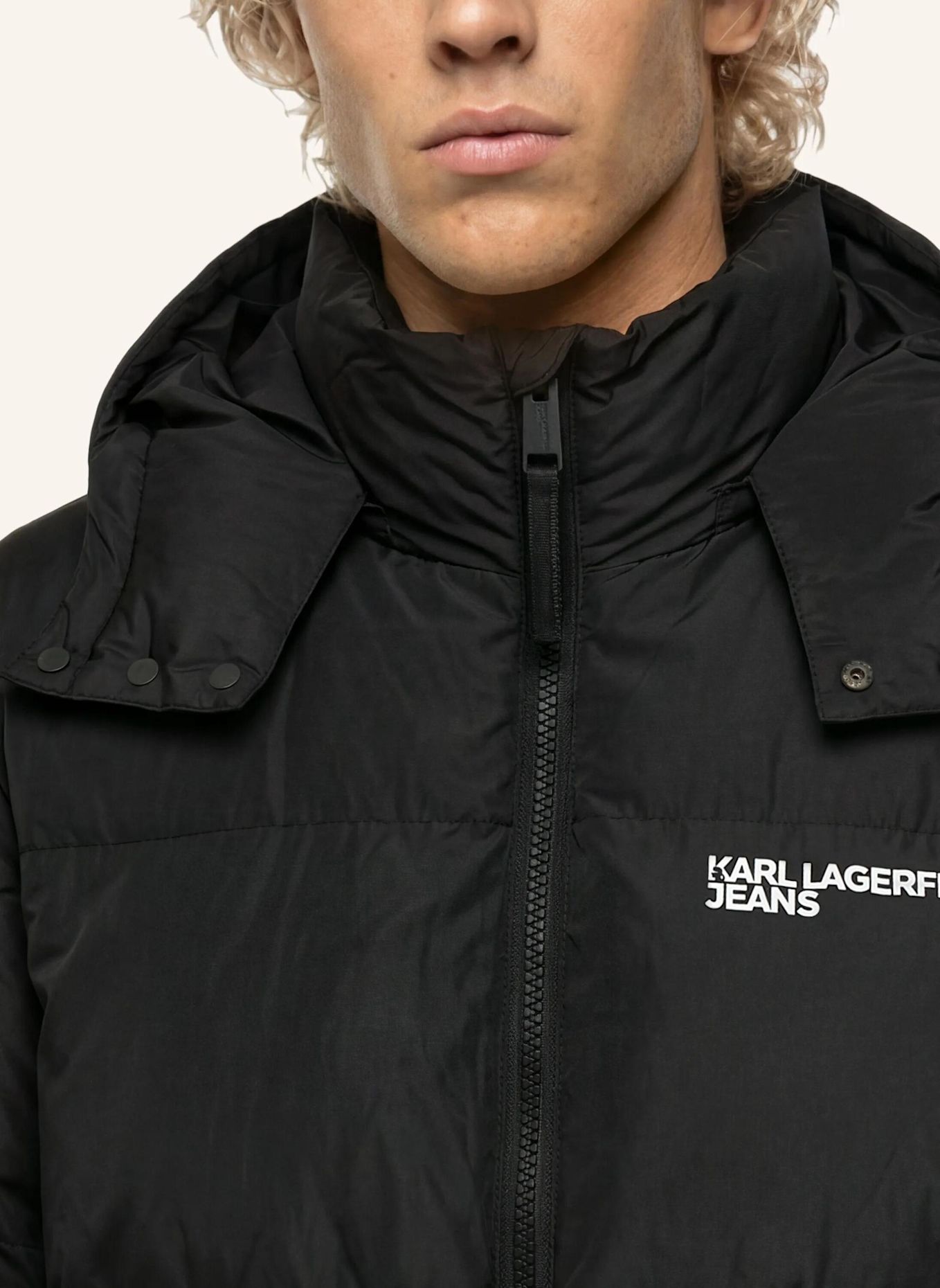 KARL LAGERFELD JEANS Jacke: SCHWARZ