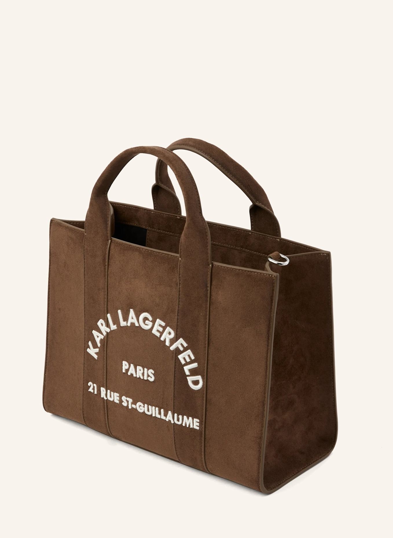 KARL LAGERFELD Handtasche: BRAUN