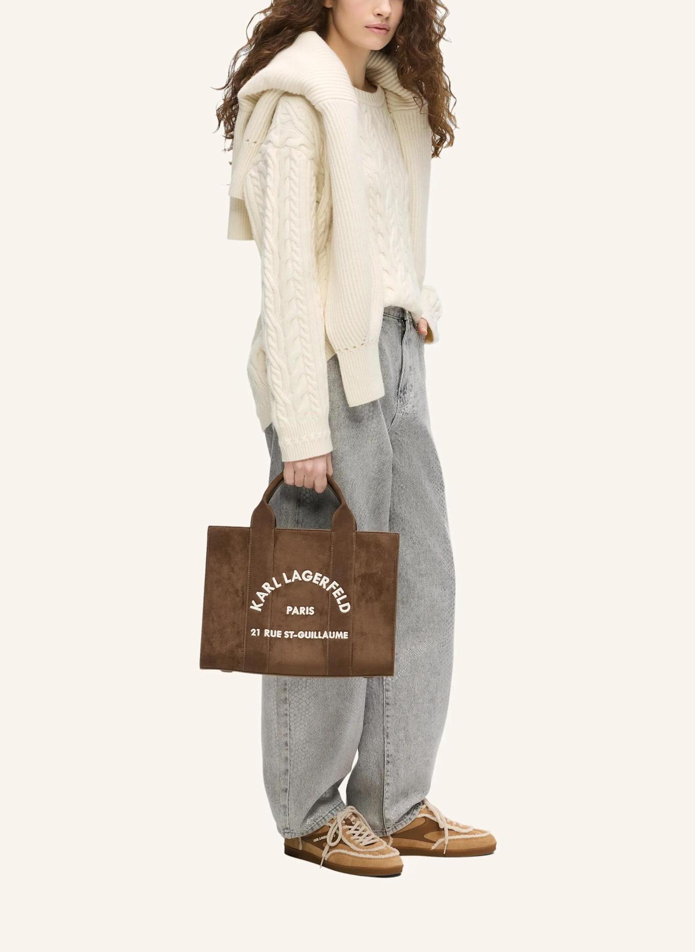 KARL LAGERFELD Handtasche: BRAUN