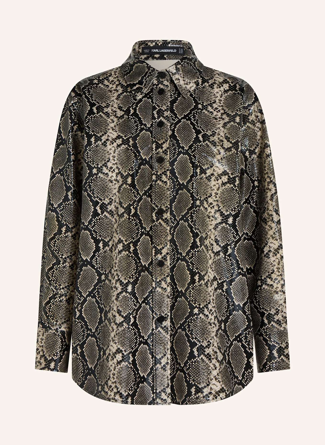 KARL LAGERFELD Bluse: BRAUN