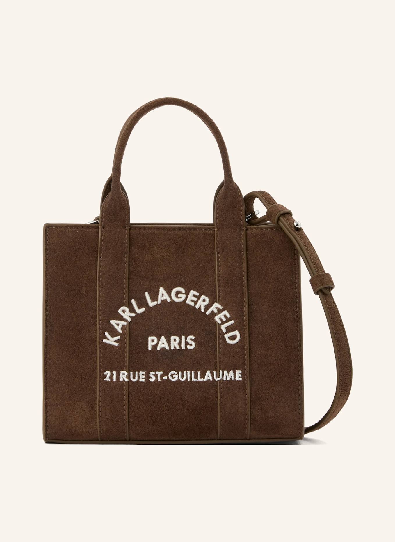 KARL LAGERFELD Handtasche: BRAUN