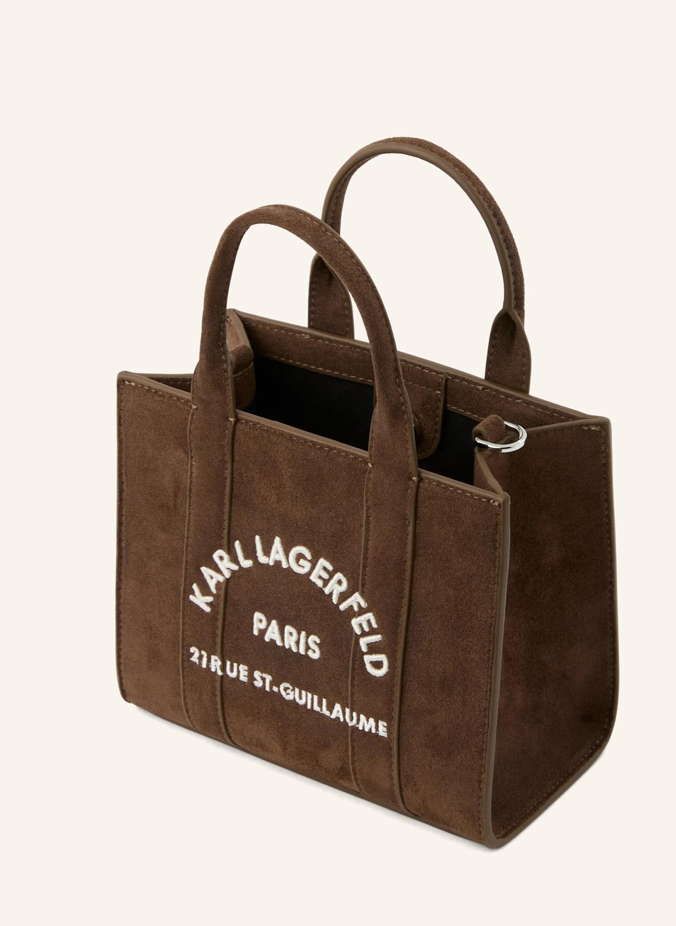 KARL LAGERFELD Handtasche: BRAUN