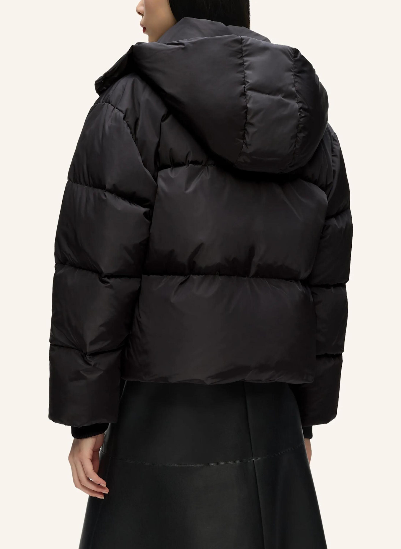 KARL LAGERFELD Mantel: SCHWARZ