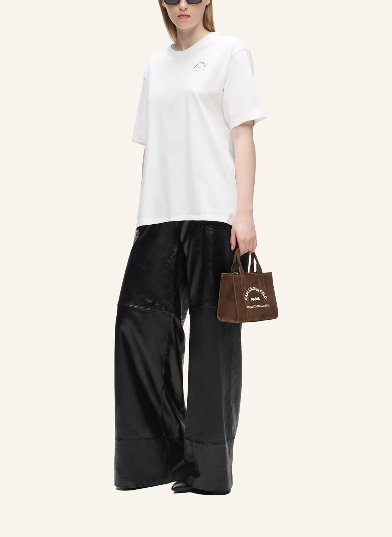 KARL LAGERFELD Handtasche: BRAUN