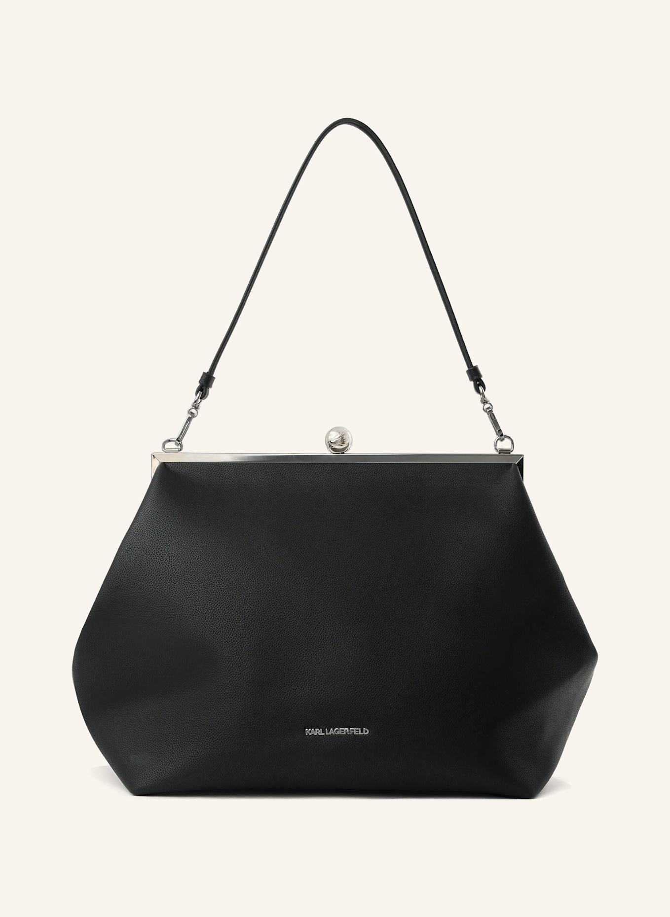 KARL LAGERFELD Clutch: SCHWARZ