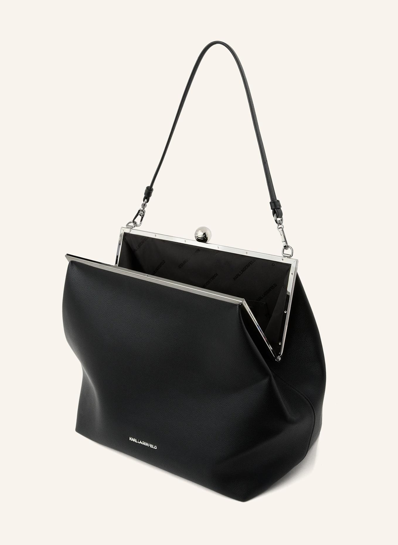 KARL LAGERFELD Clutch: SCHWARZ