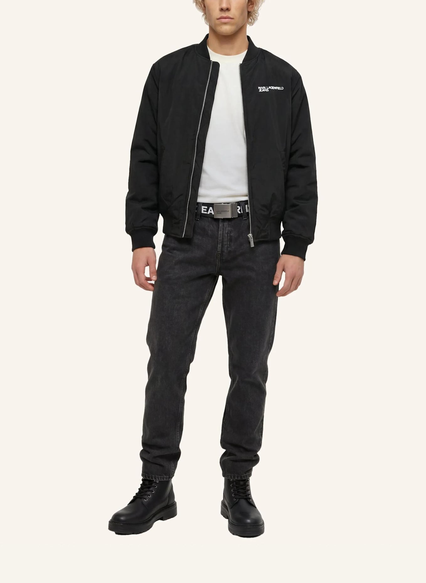 KARL LAGERFELD JEANS Jeans: SCHWARZ