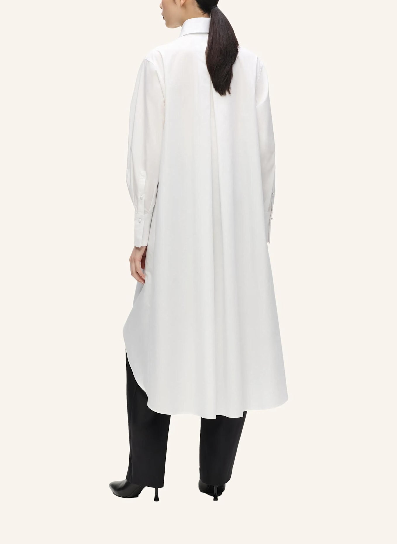KARL LAGERFELD Bluse: WEISS