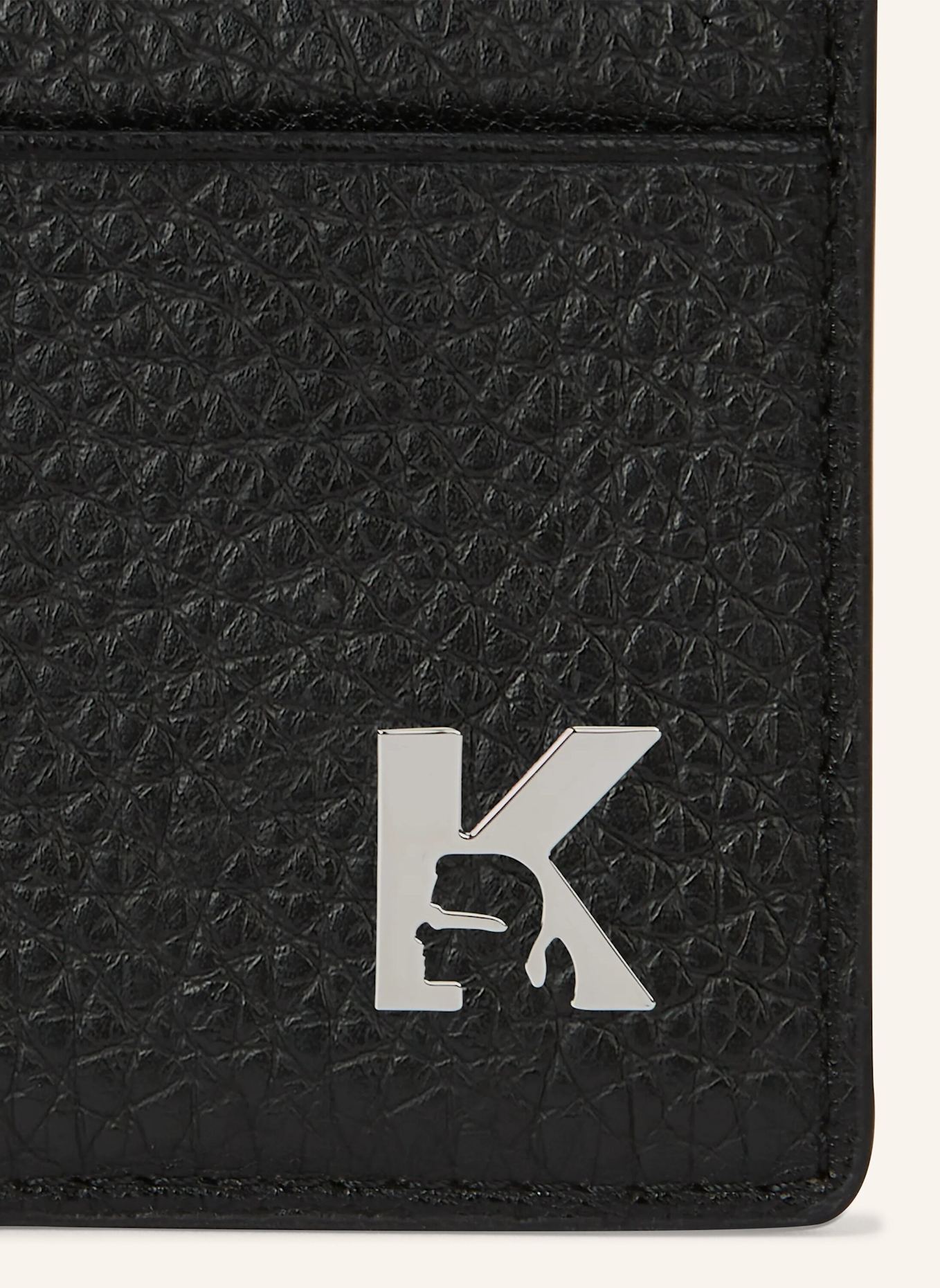 KARL LAGERFELD JEANS Kartenetui: SCHWARZ