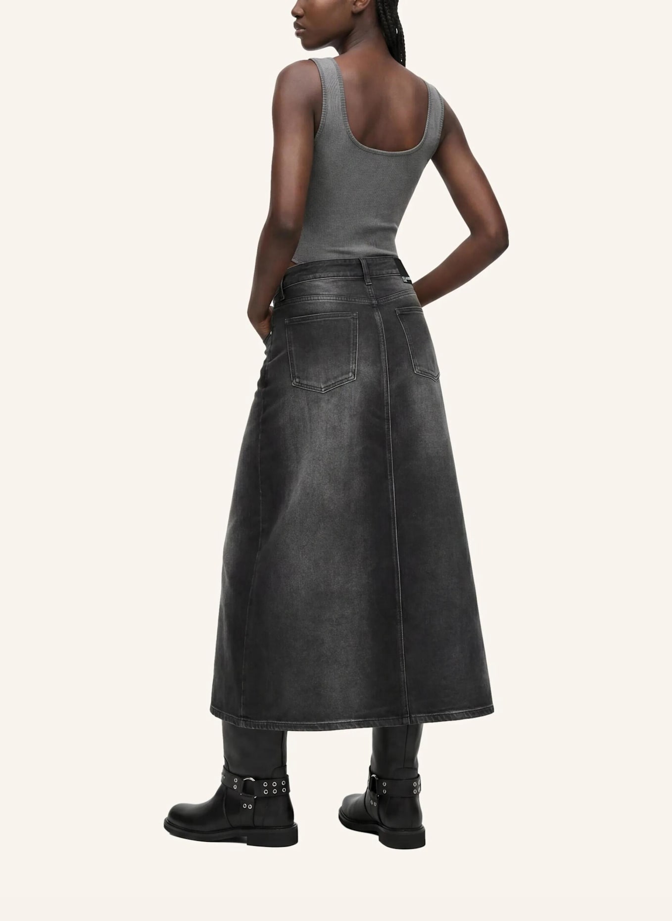 KARL LAGERFELD JEANS Rock: SCHWARZ