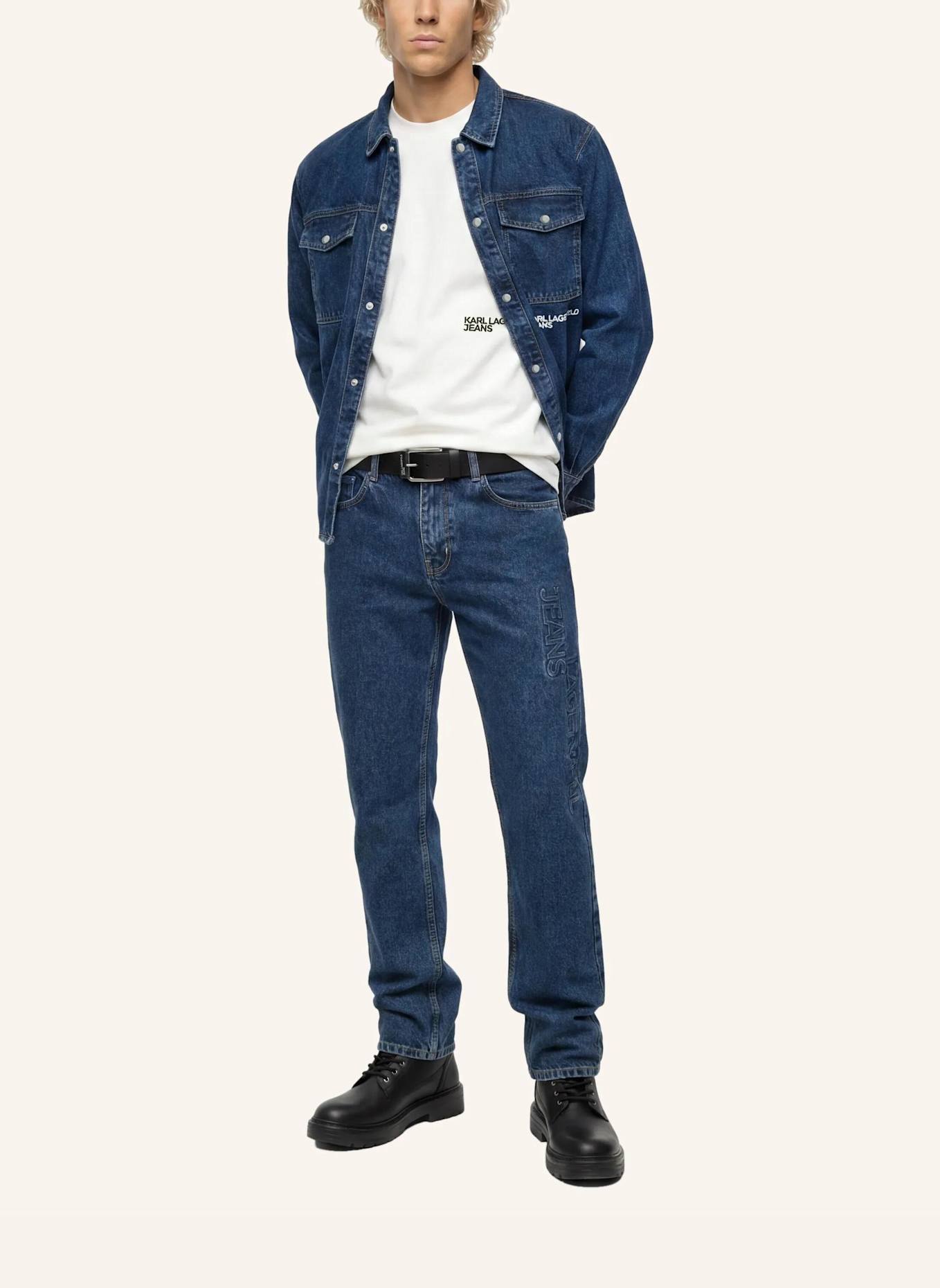 KARL LAGERFELD JEANS Jeans: BLAU
