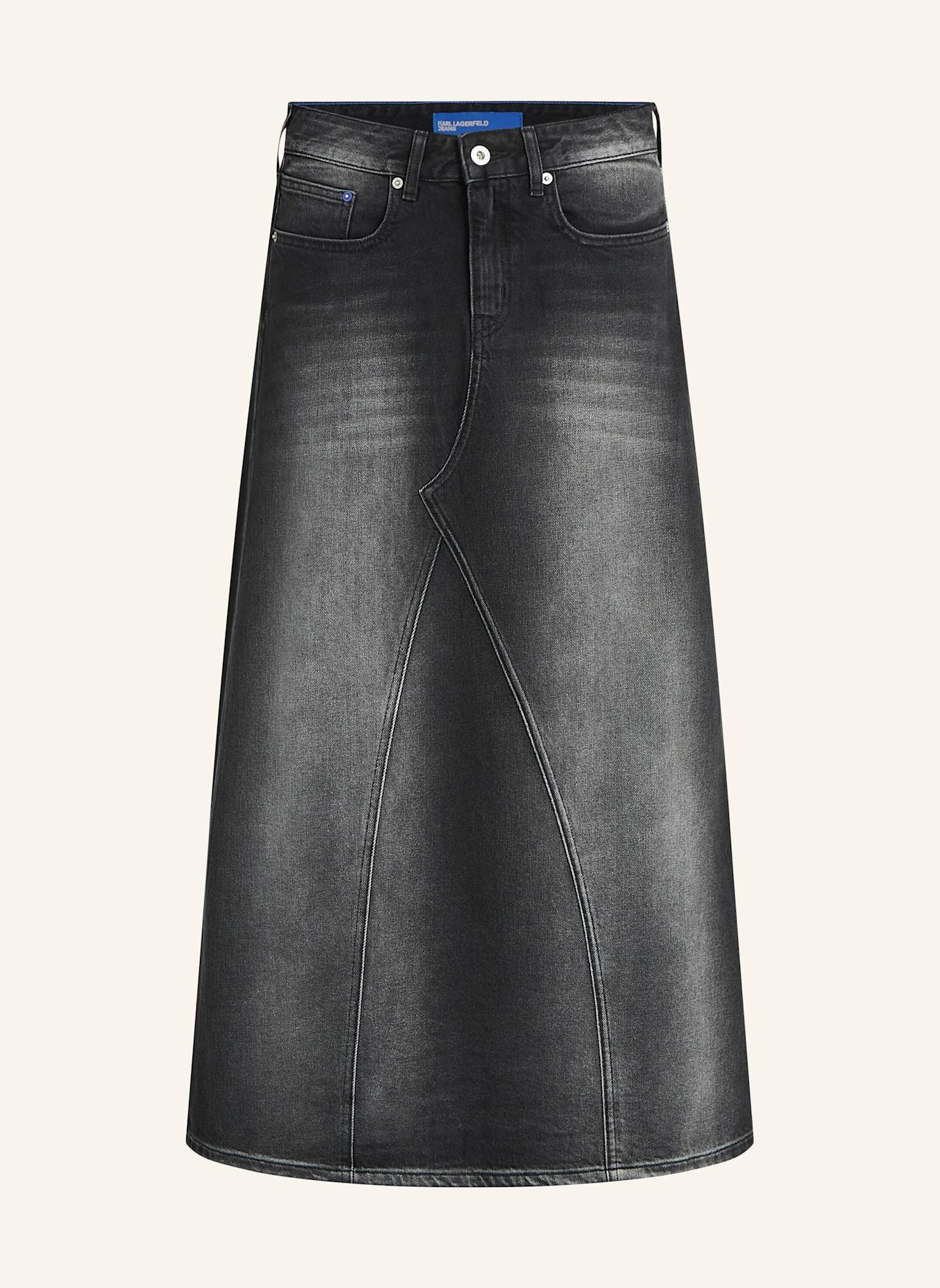 KARL LAGERFELD JEANS Rock: SCHWARZ