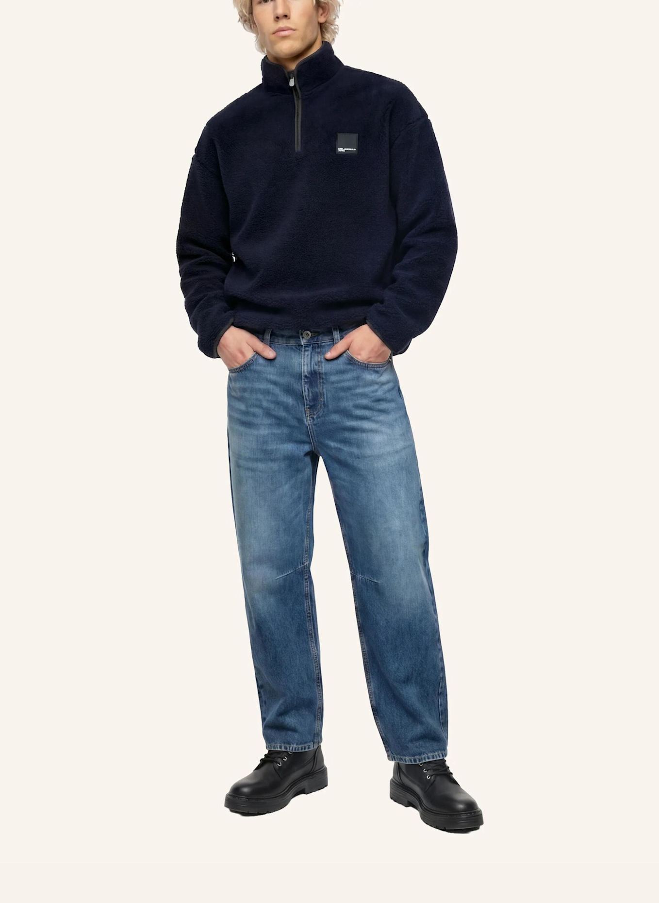 KARL LAGERFELD JEANS Jeans: BLAU