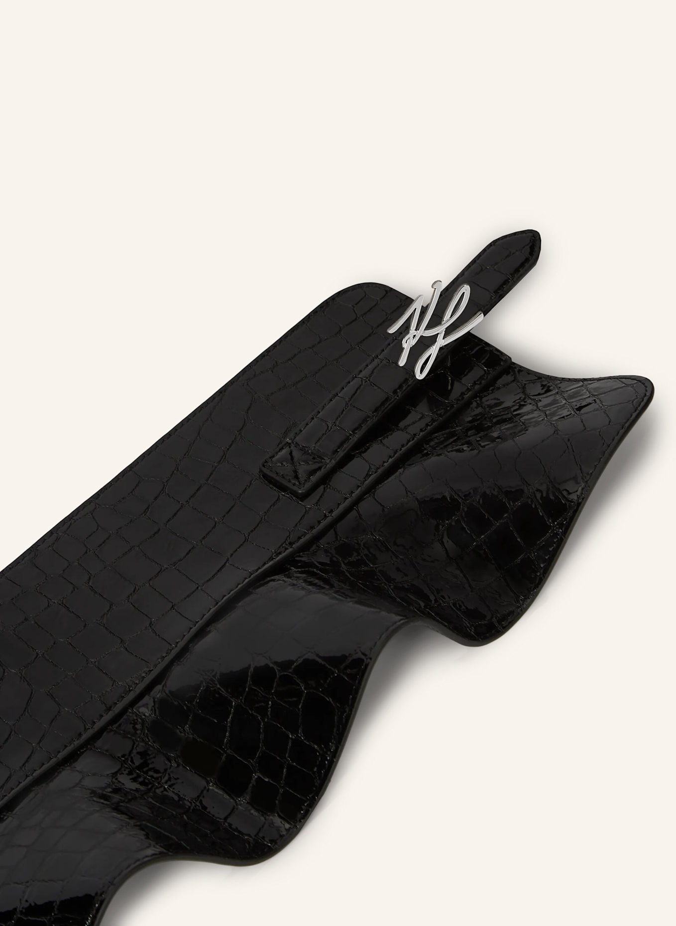 KARL LAGERFELD Gürtel: SCHWARZ