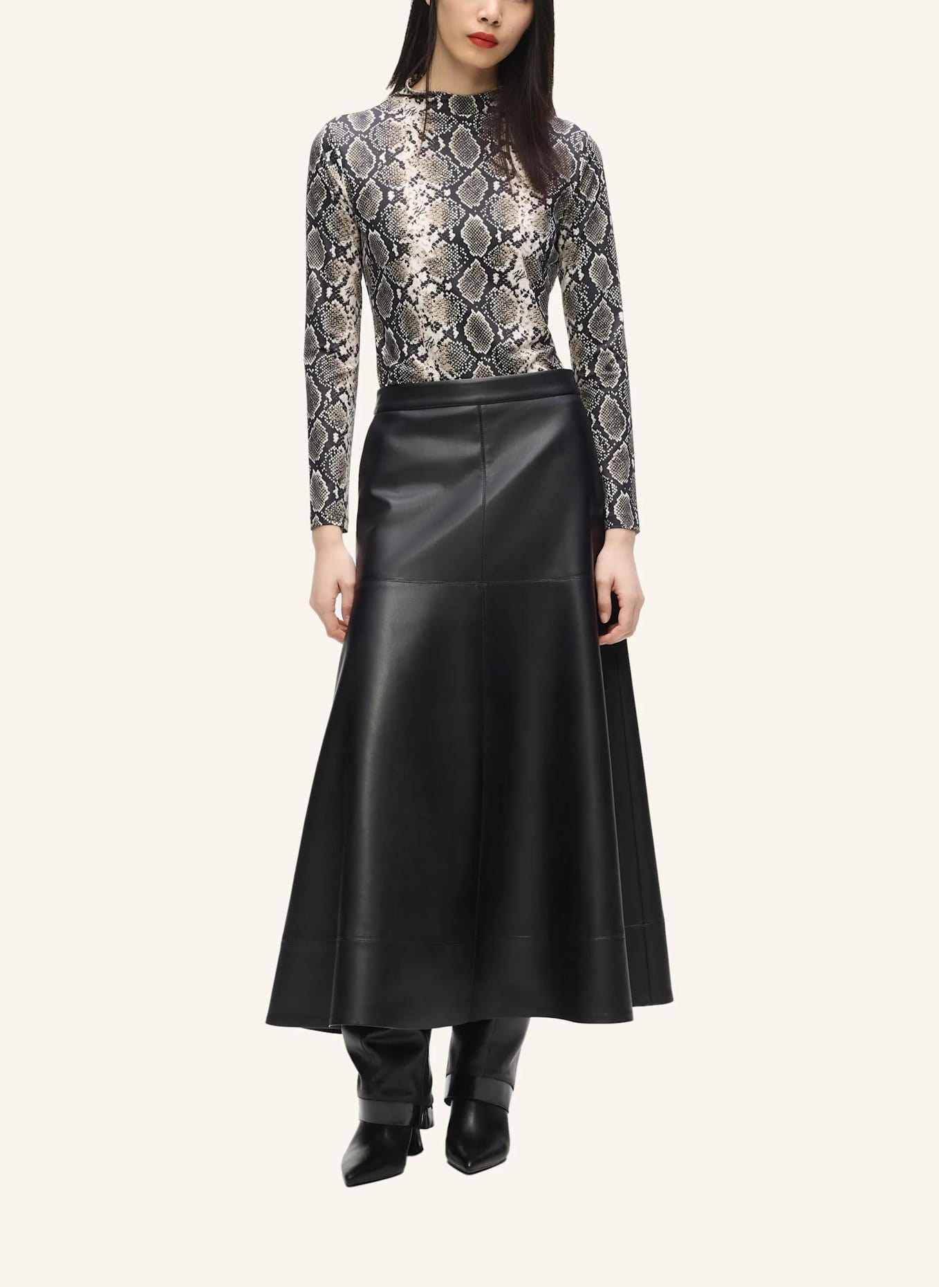 KARL LAGERFELD Rock: SCHWARZ