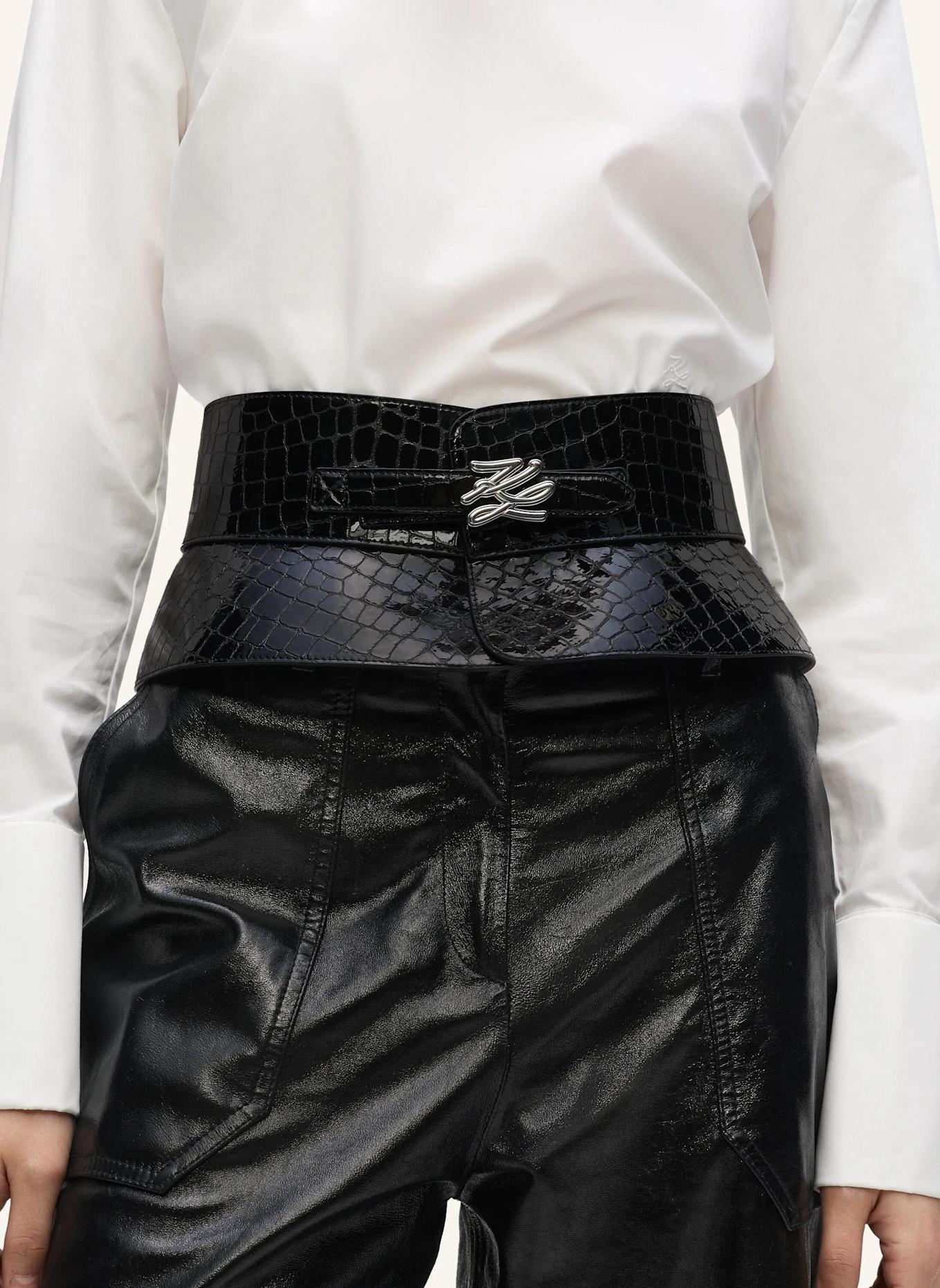 KARL LAGERFELD Gürtel: SCHWARZ