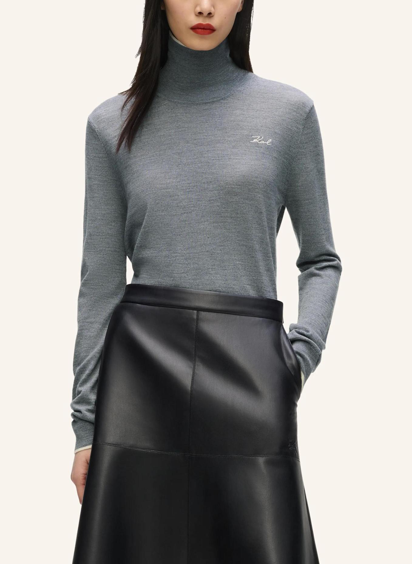 KARL LAGERFELD Sweatshirt: GRAU