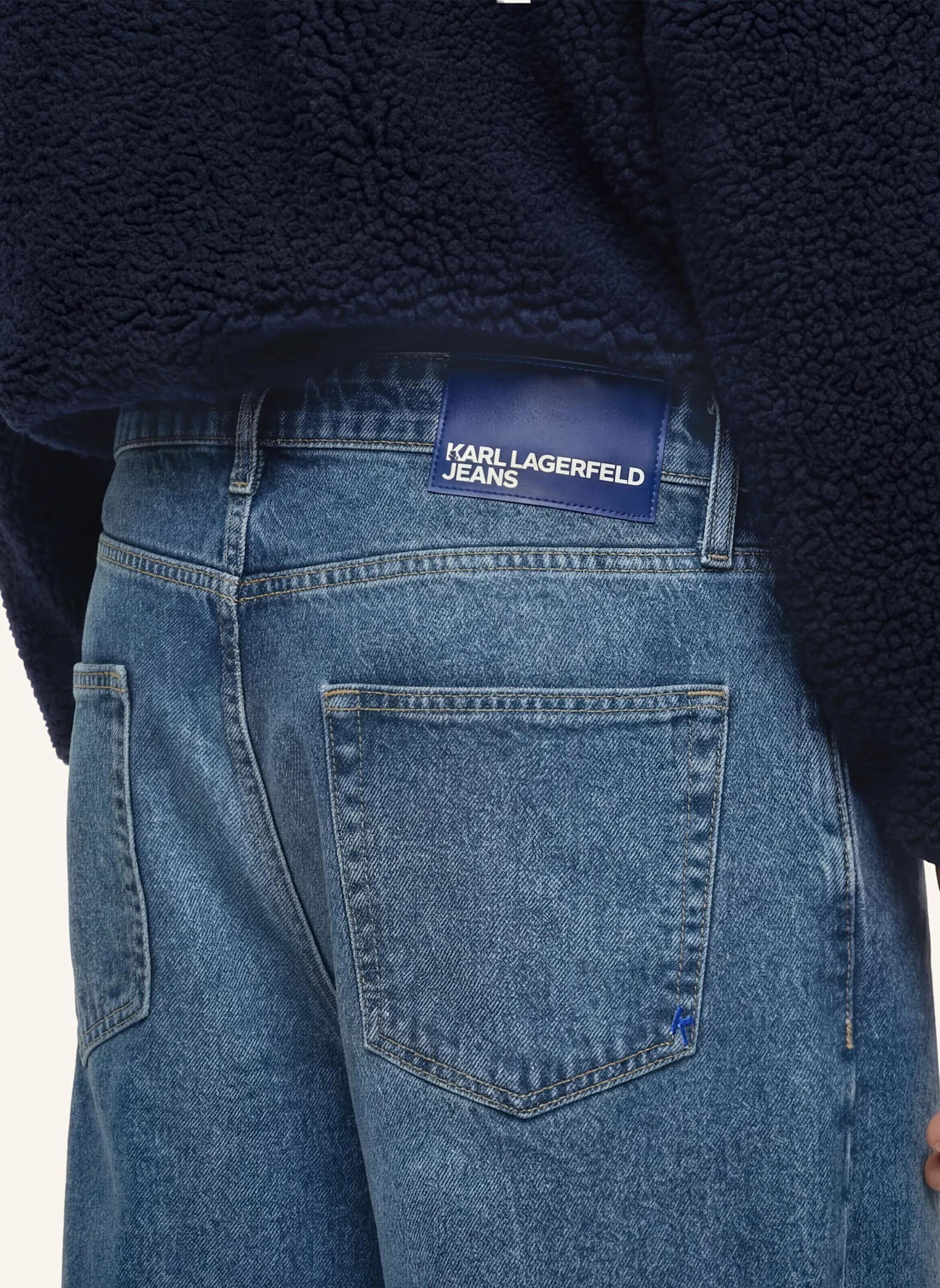KARL LAGERFELD JEANS Jeans: BLAU