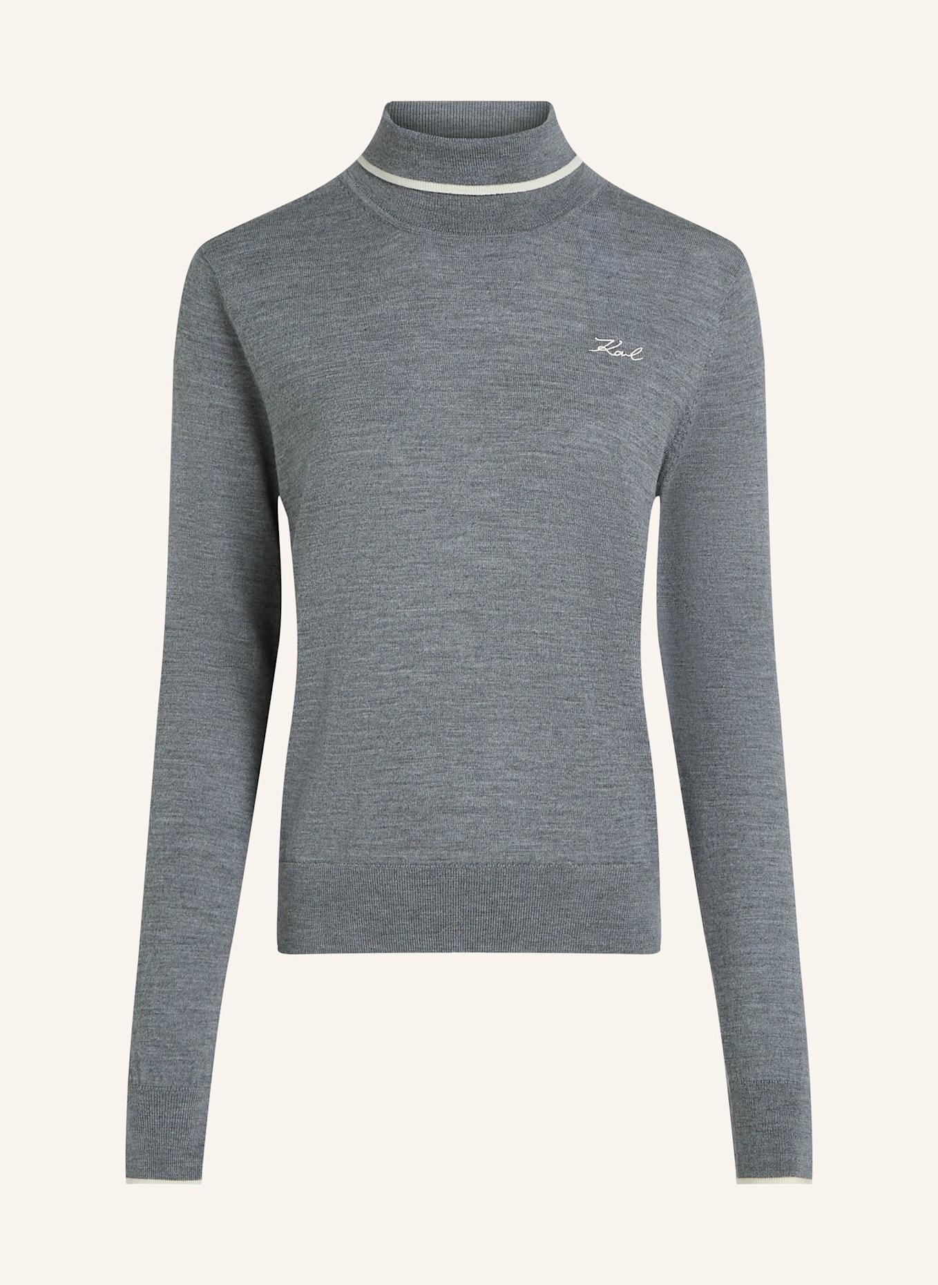 KARL LAGERFELD Sweatshirt: GRAU