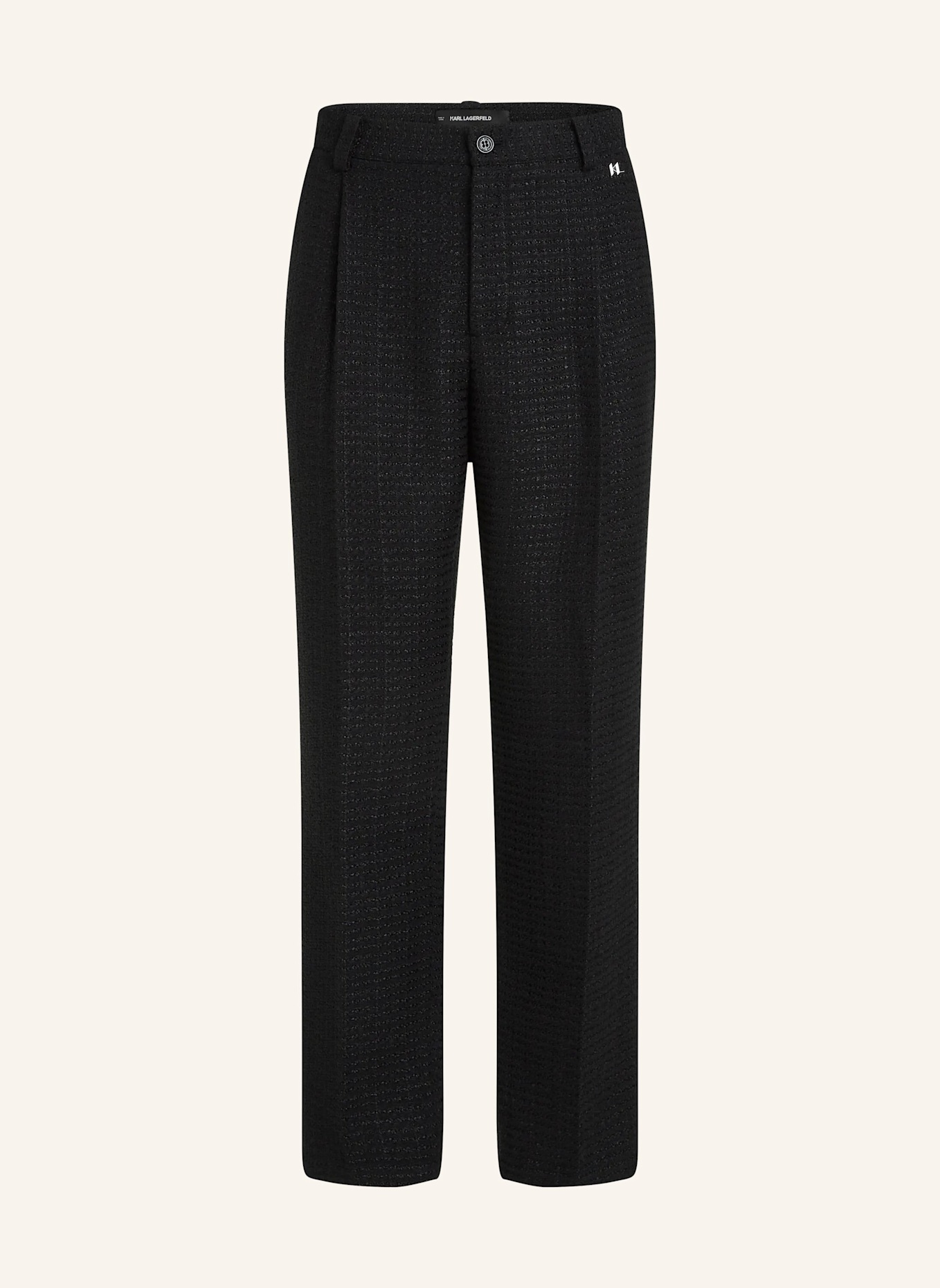 KARL LAGERFELD Hose: SCHWARZ