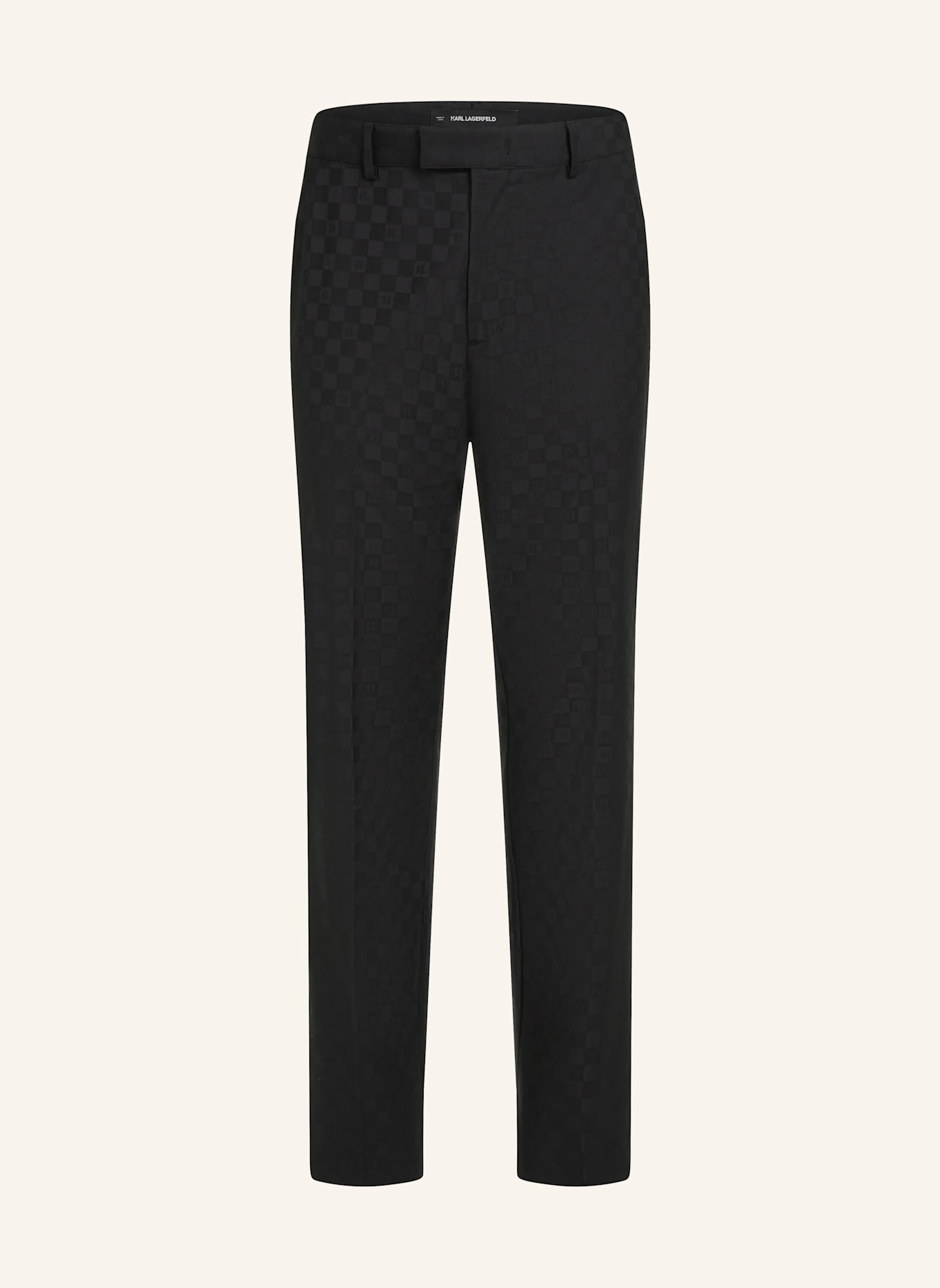 KARL LAGERFELD Hose: SCHWARZ