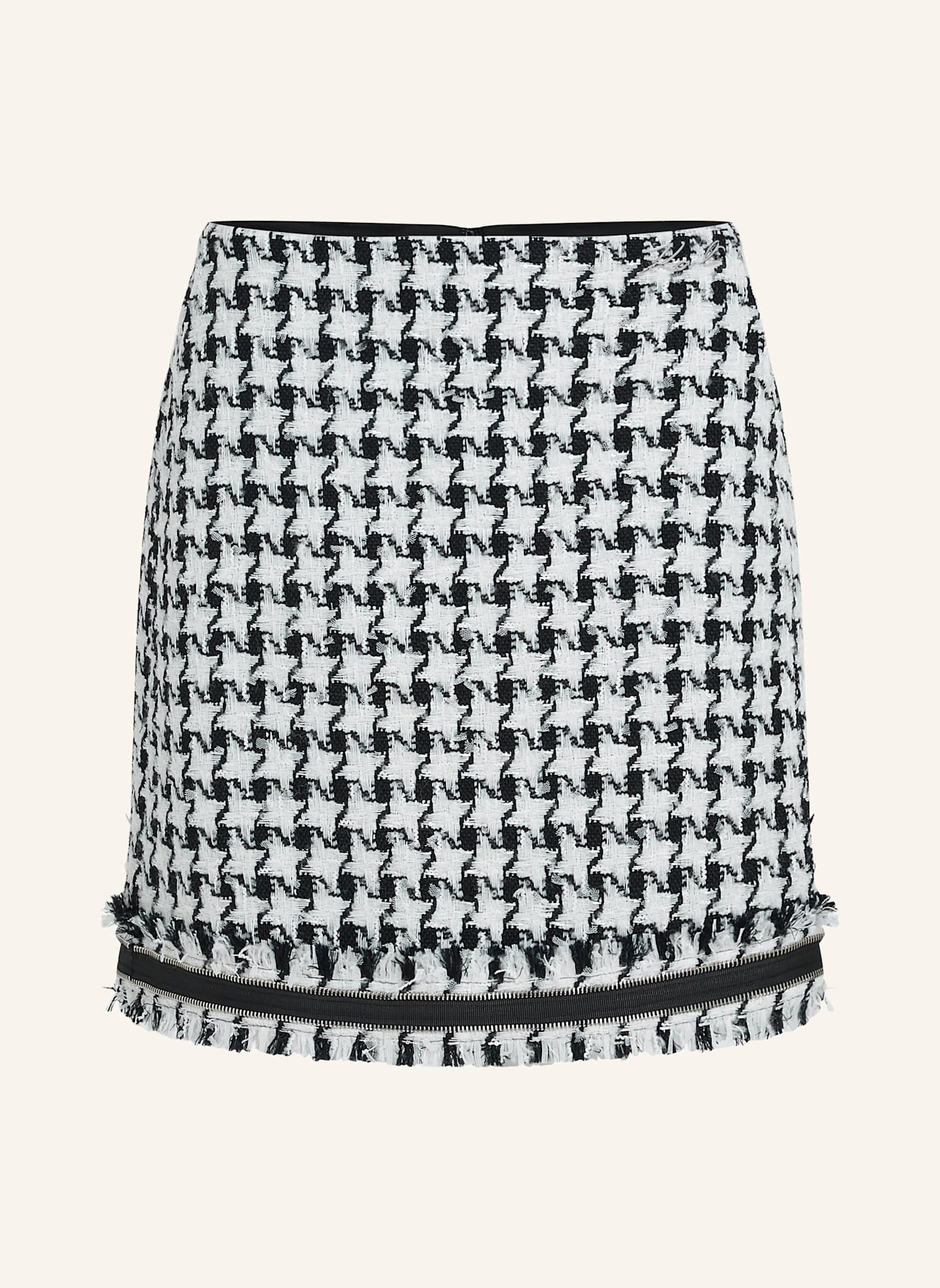 KARL LAGERFELD Rock: SCHWARZ/ WEISS