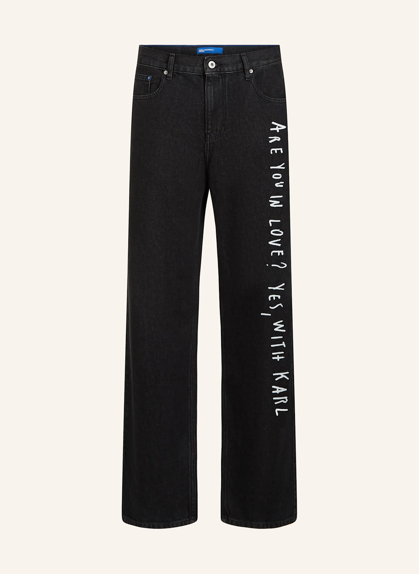 KARL LAGERFELD JEANS Jeans: SCHWARZ