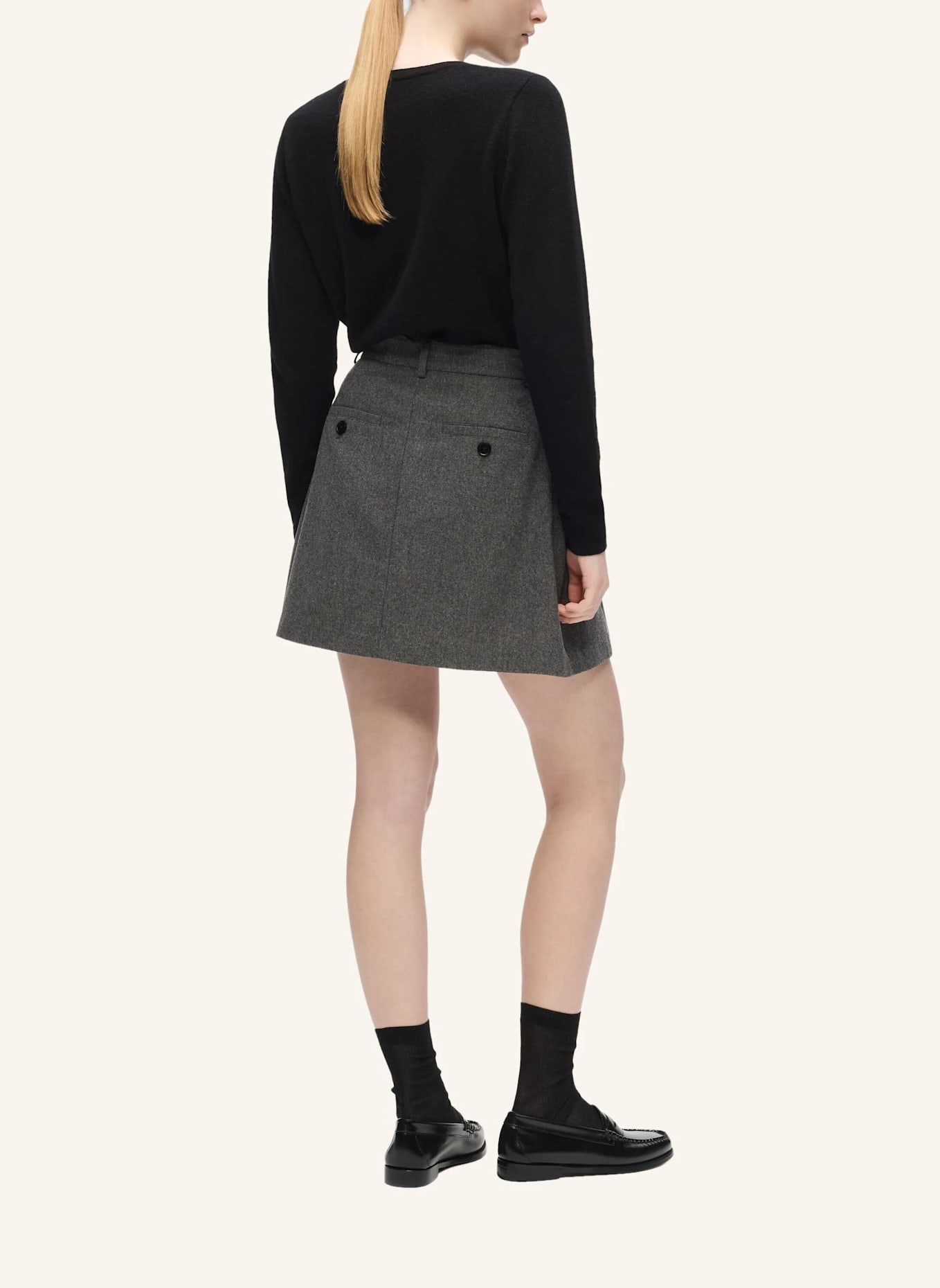 KARL LAGERFELD Rock: GRAU