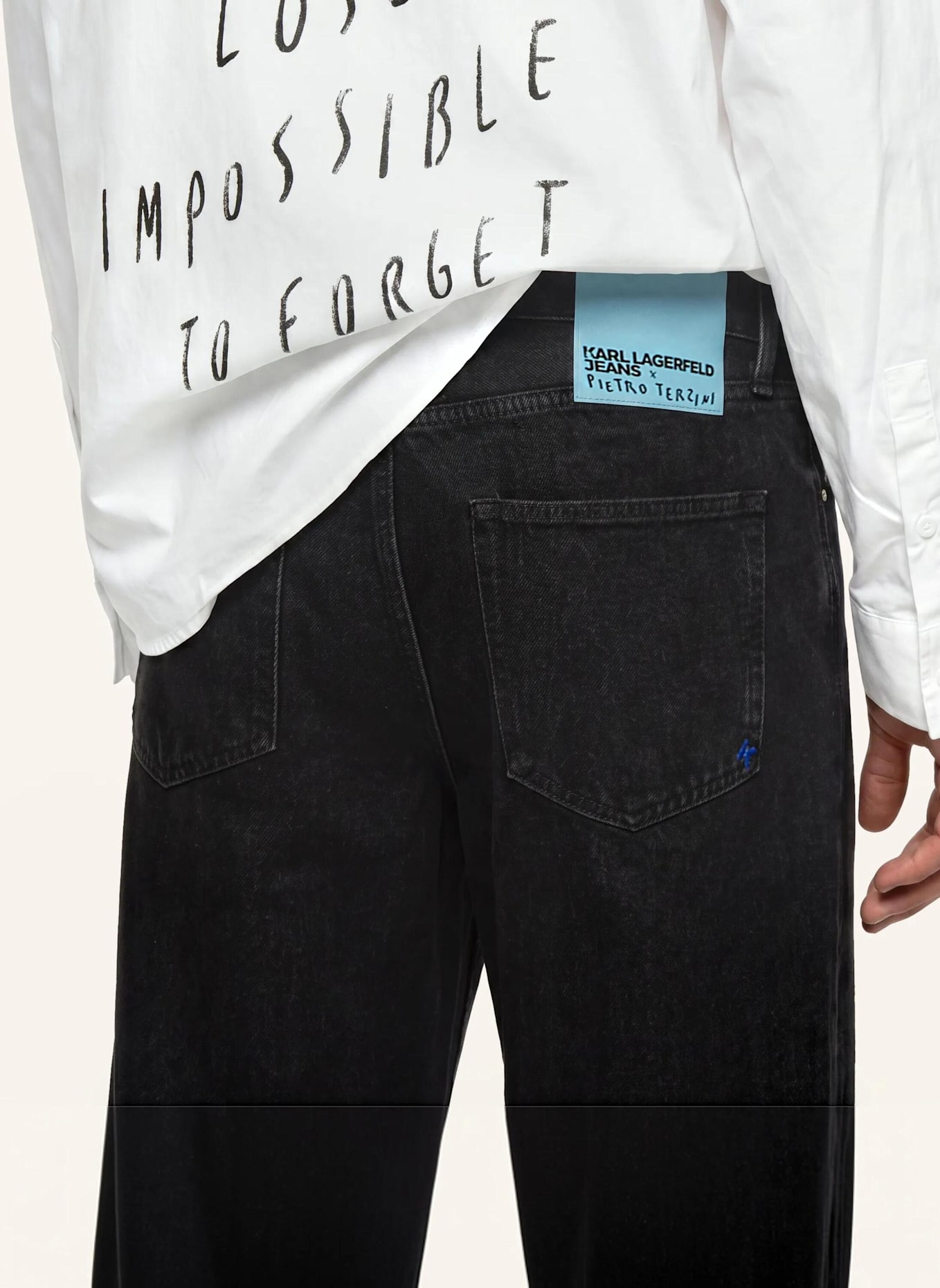KARL LAGERFELD JEANS Jeans: SCHWARZ