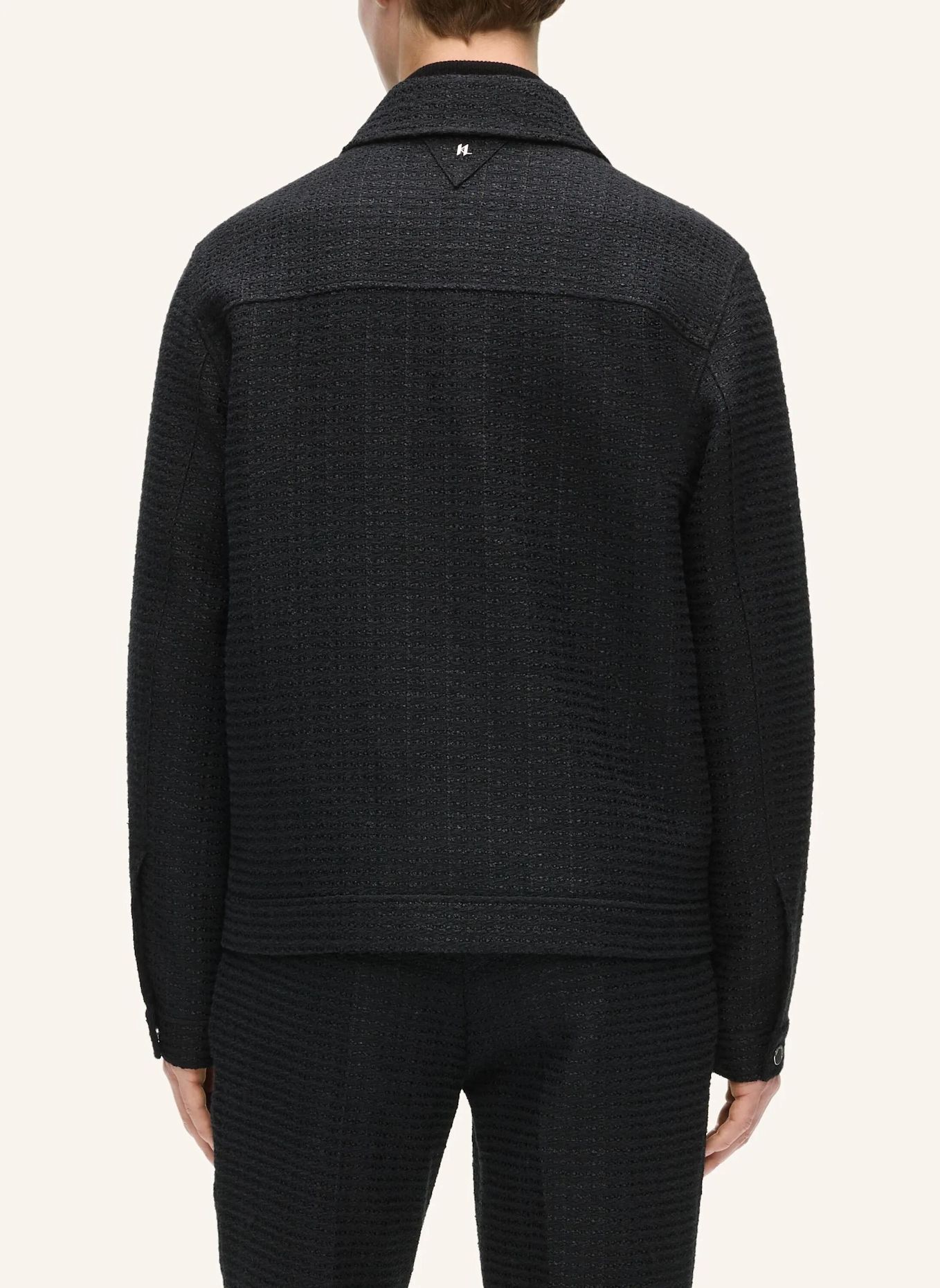 KARL LAGERFELD Jacke: SCHWARZ