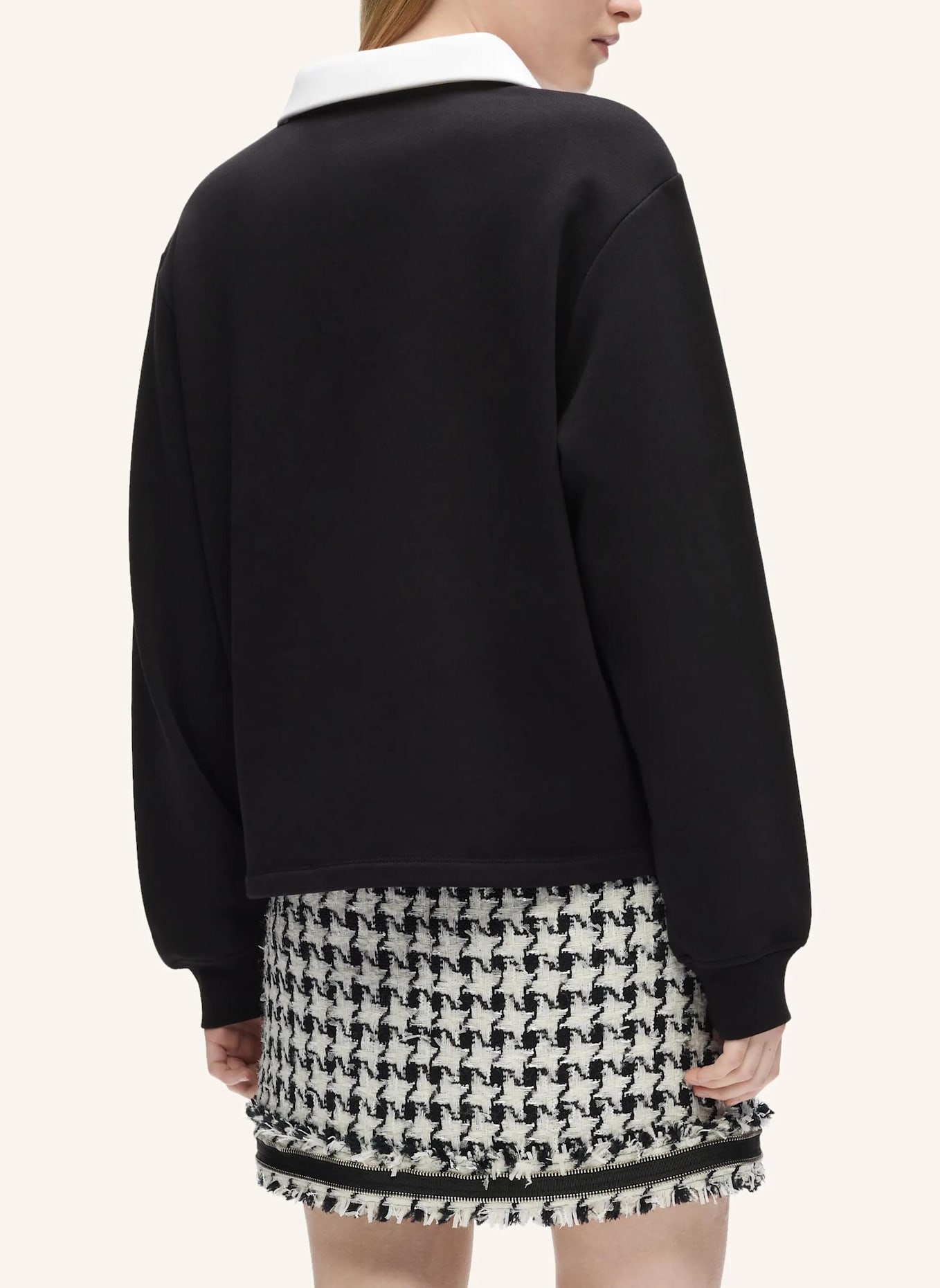KARL LAGERFELD Sweatshirt: SCHWARZ