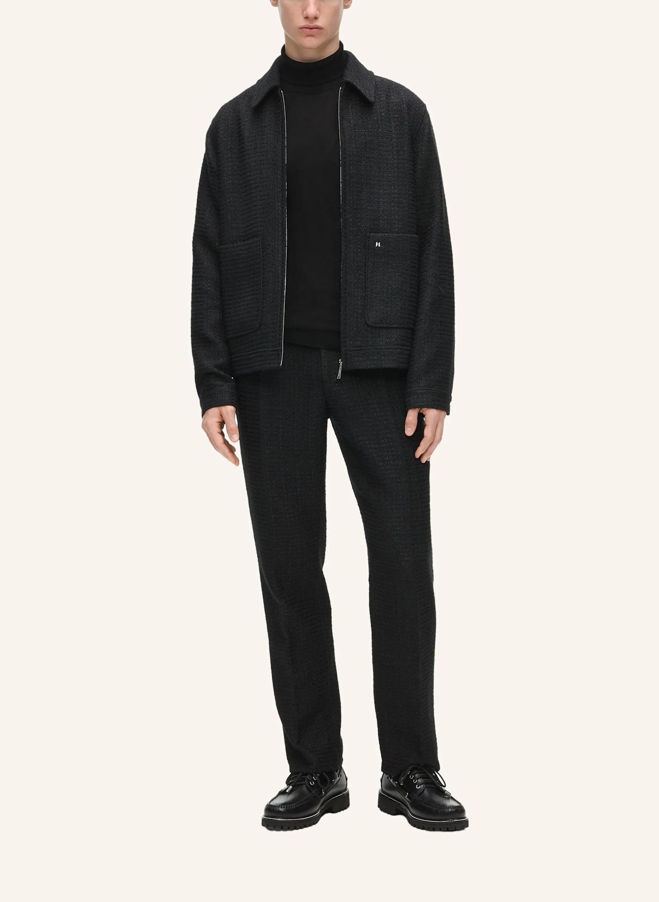 KARL LAGERFELD Jacke: SCHWARZ