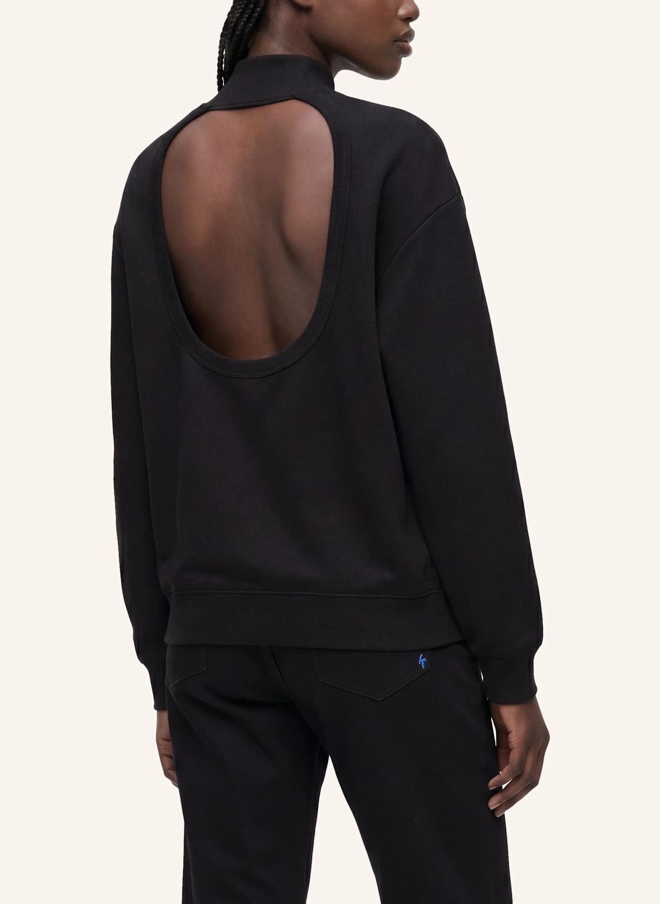 KARL LAGERFELD JEANS Sweatshirt: SCHWARZ