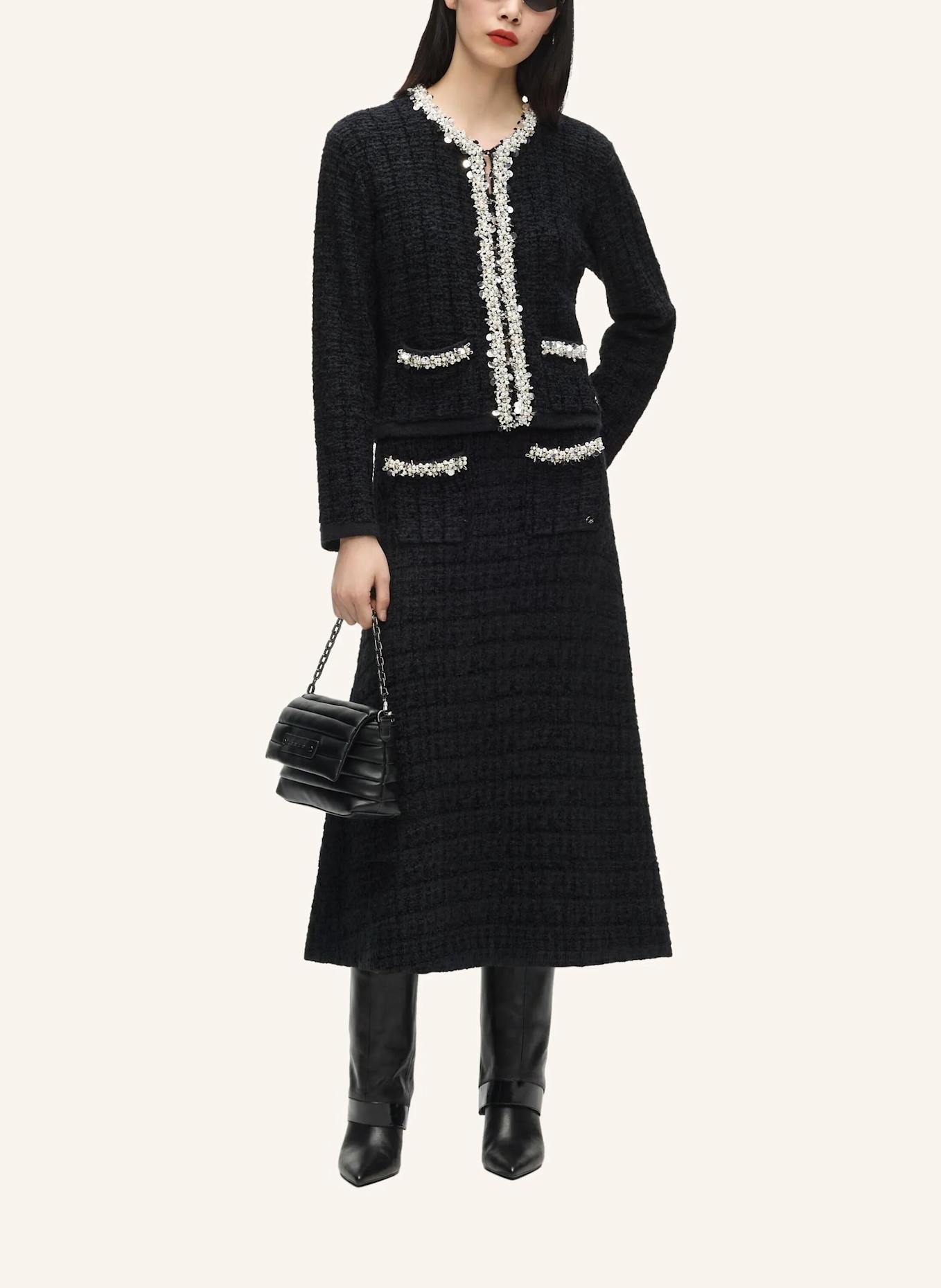 KARL LAGERFELD Rock: SCHWARZ