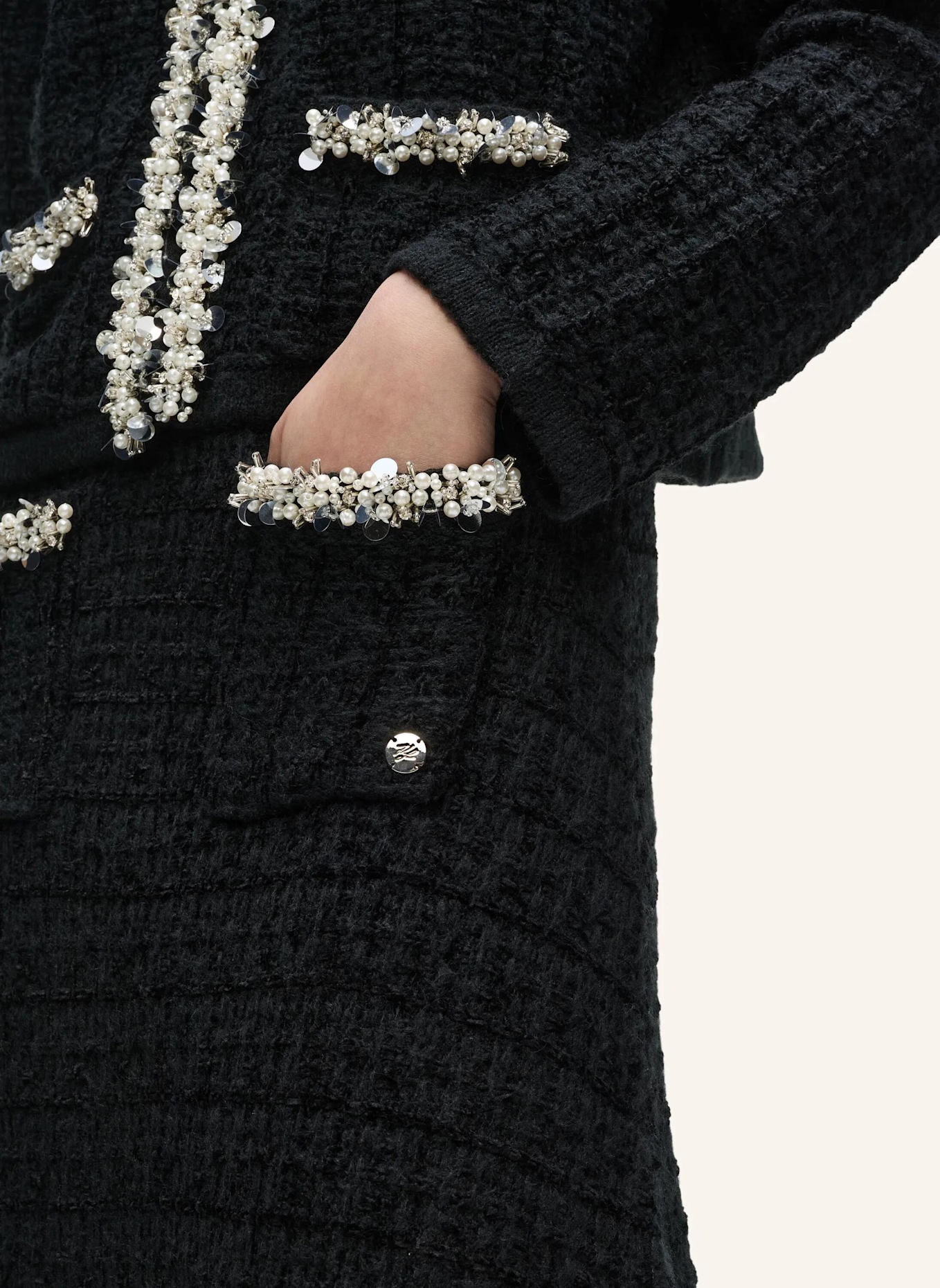 KARL LAGERFELD Rock: SCHWARZ