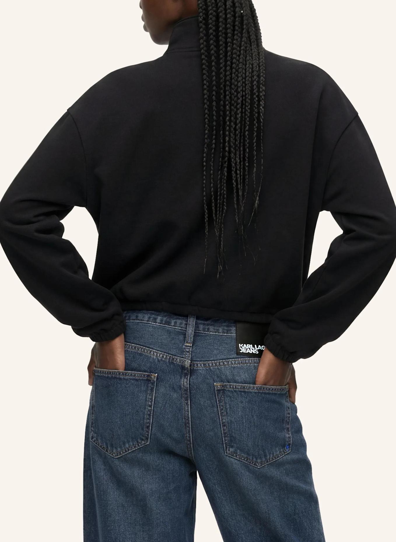 KARL LAGERFELD JEANS Sweatshirt: SCHWARZ
