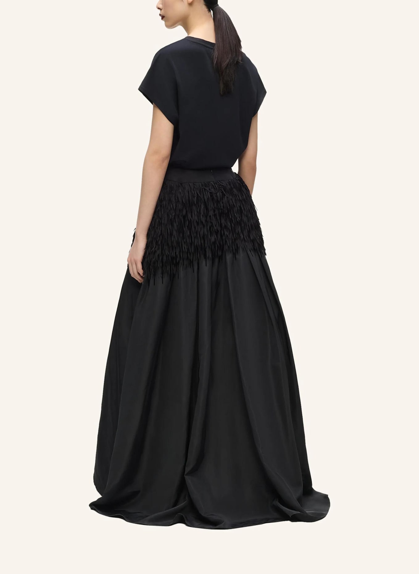 KARL LAGERFELD Rock: SCHWARZ