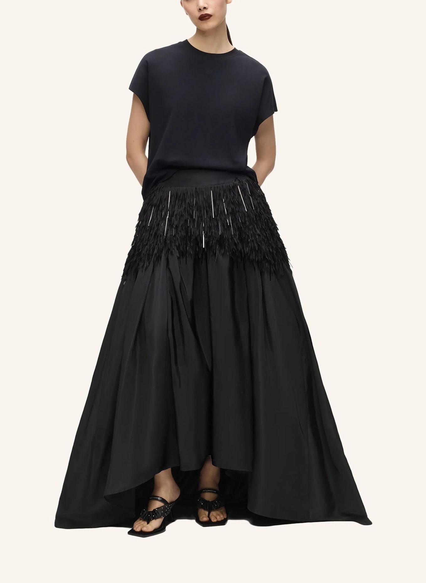 KARL LAGERFELD Rock: SCHWARZ