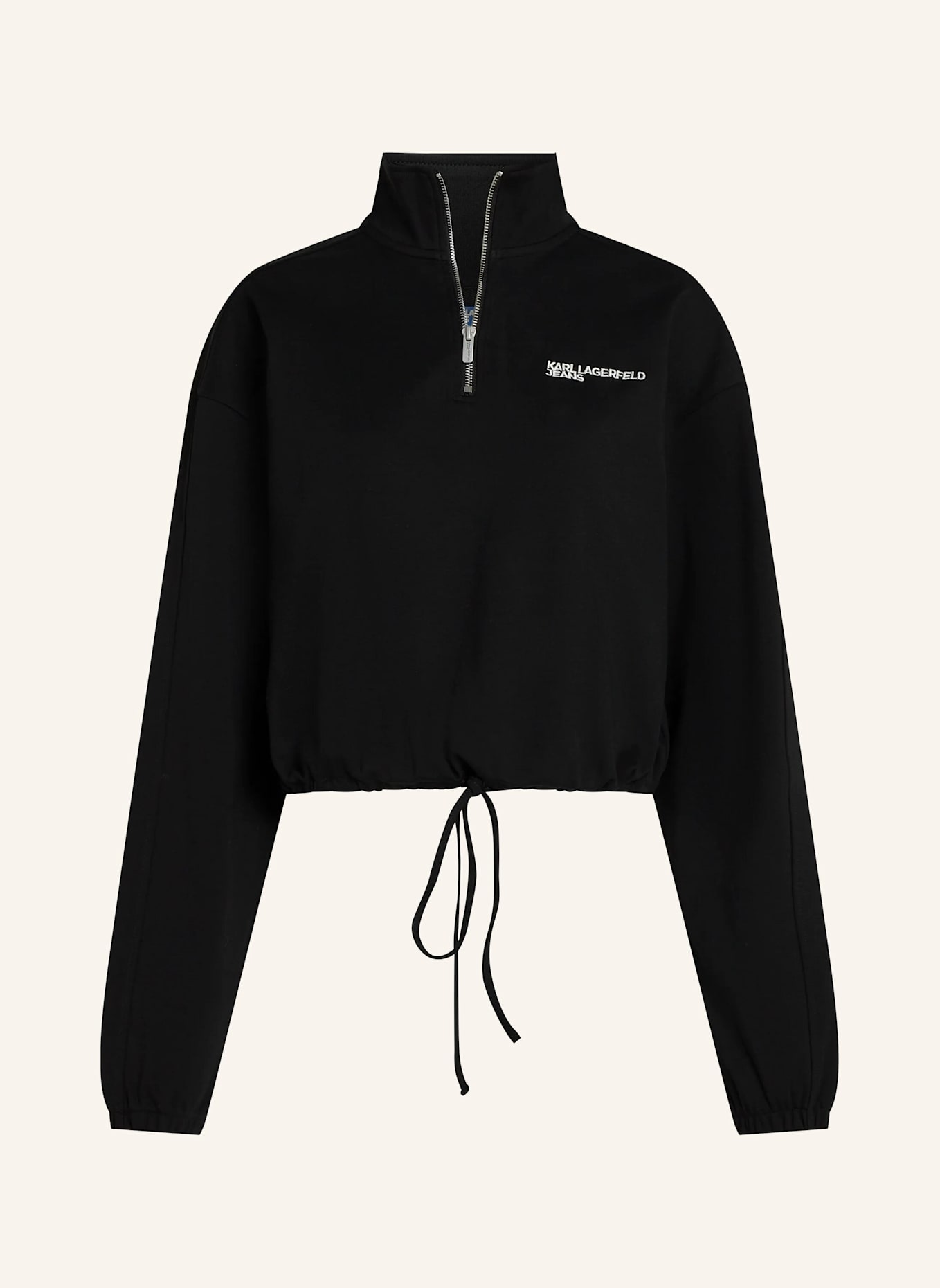 KARL LAGERFELD JEANS Sweatshirt: SCHWARZ