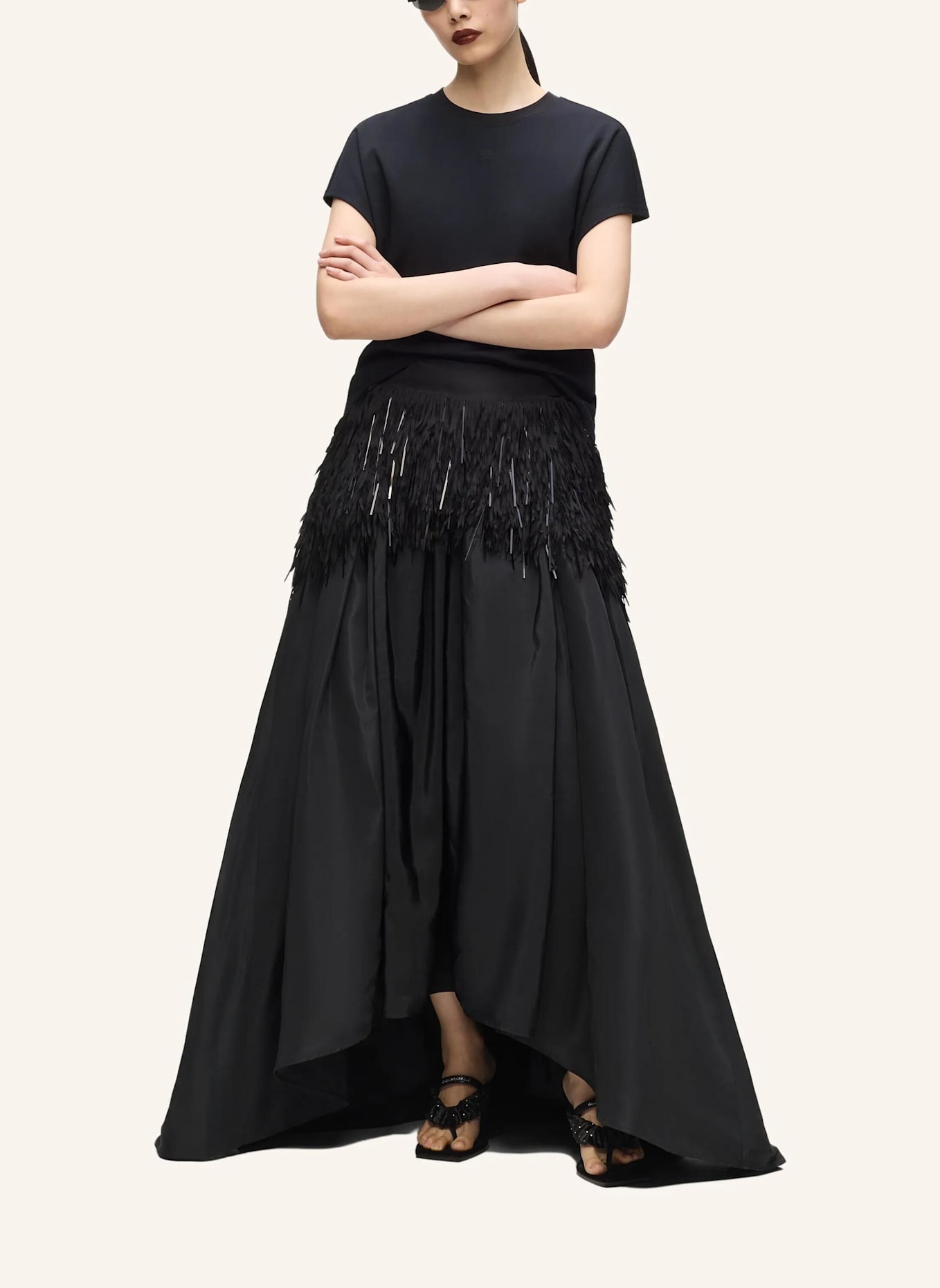 KARL LAGERFELD Rock: SCHWARZ