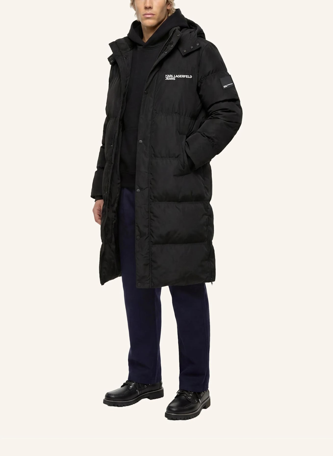 KARL LAGERFELD JEANS Jacke: SCHWARZ