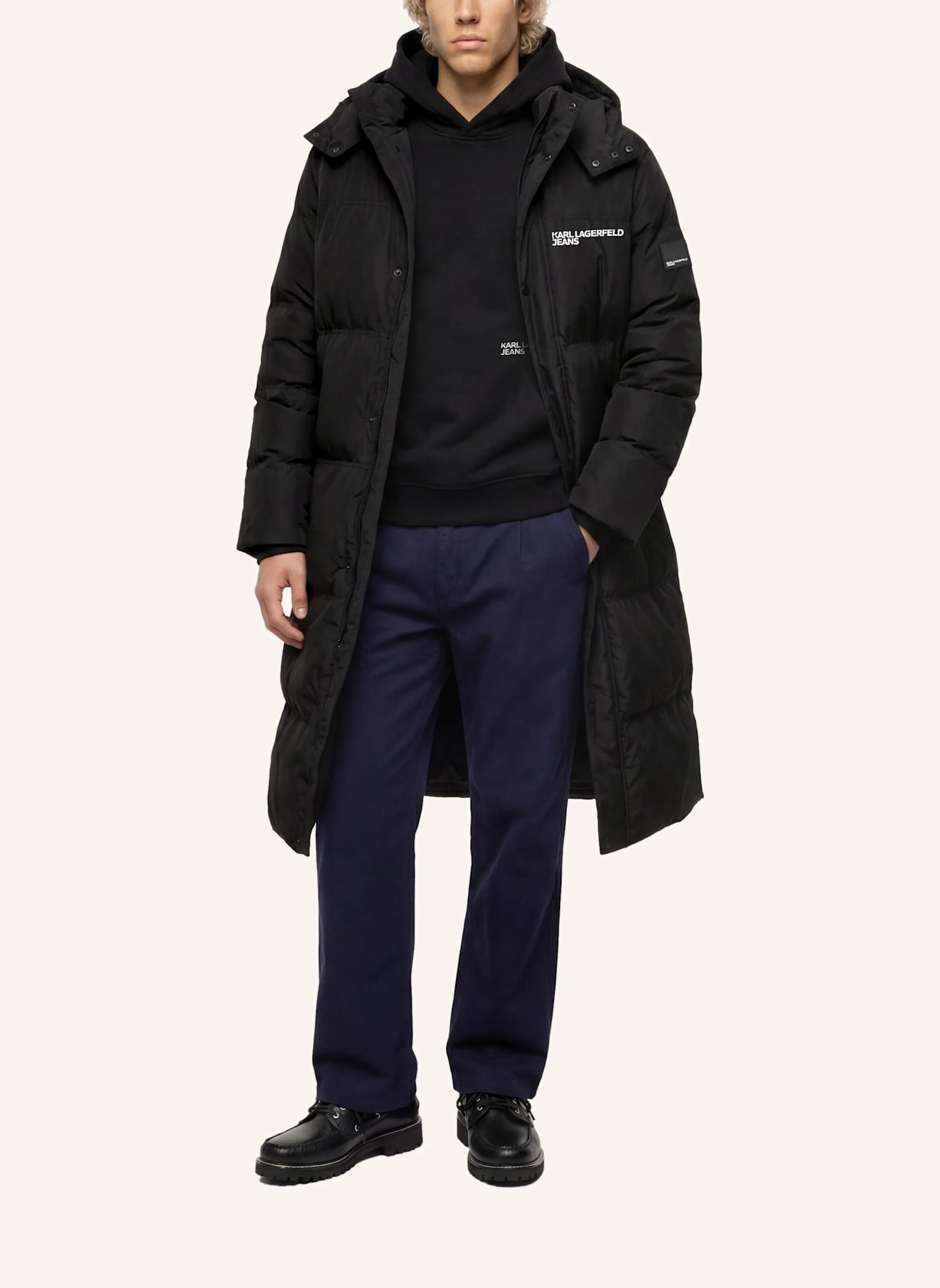 KARL LAGERFELD JEANS Jacke: SCHWARZ