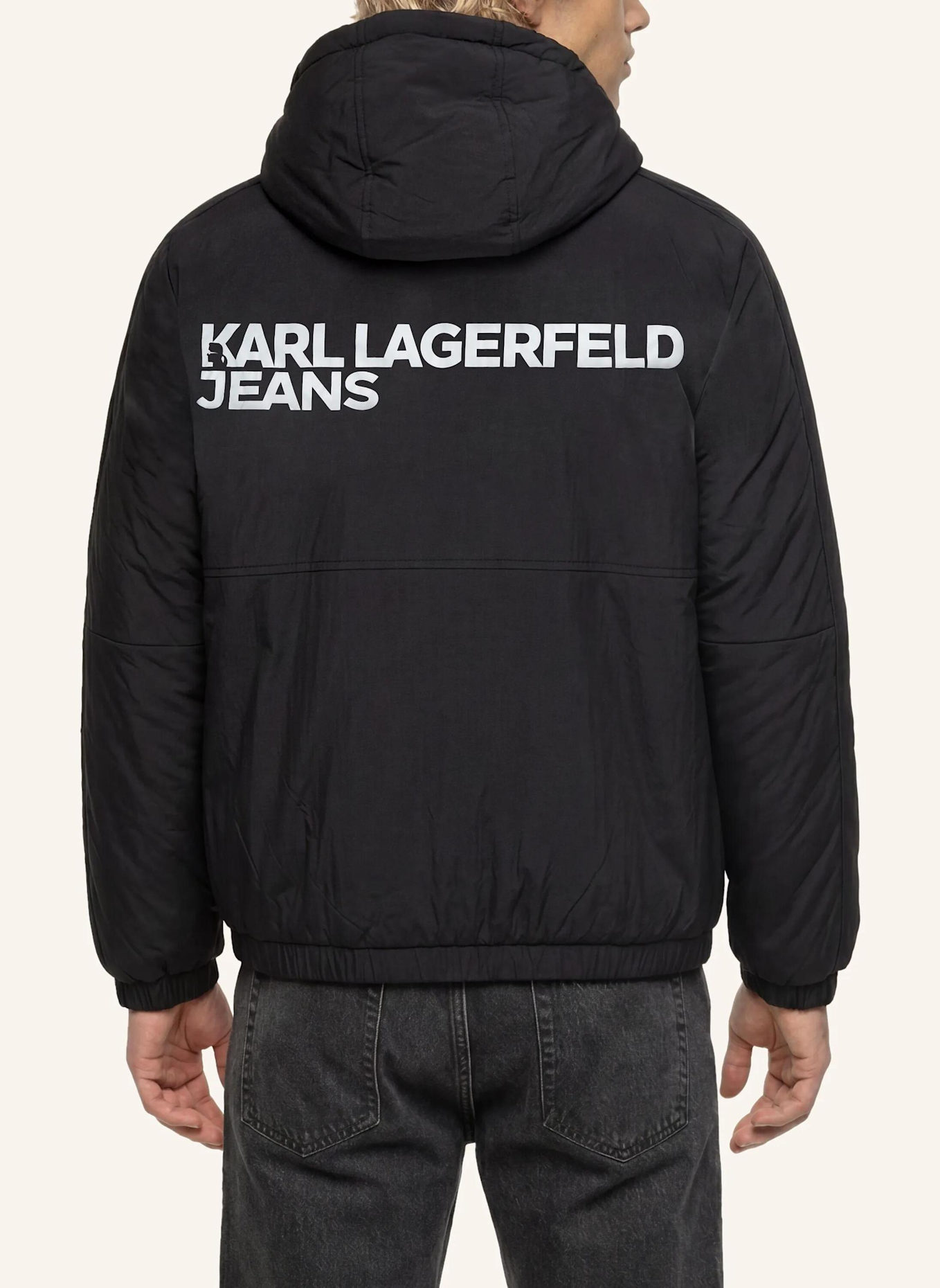 KARL LAGERFELD JEANS Jacke: SCHWARZ