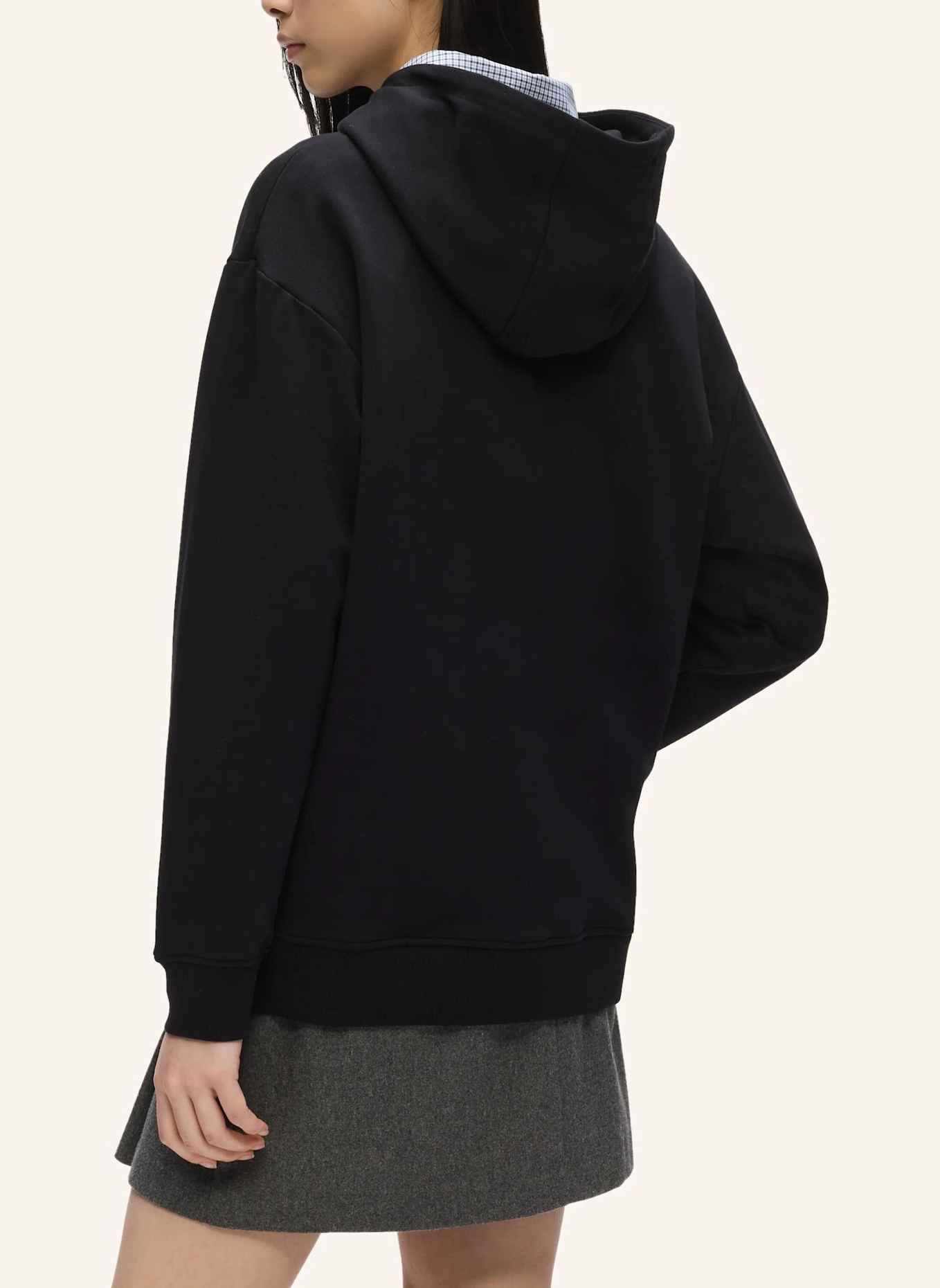 KARL LAGERFELD Hoodie: SCHWARZ