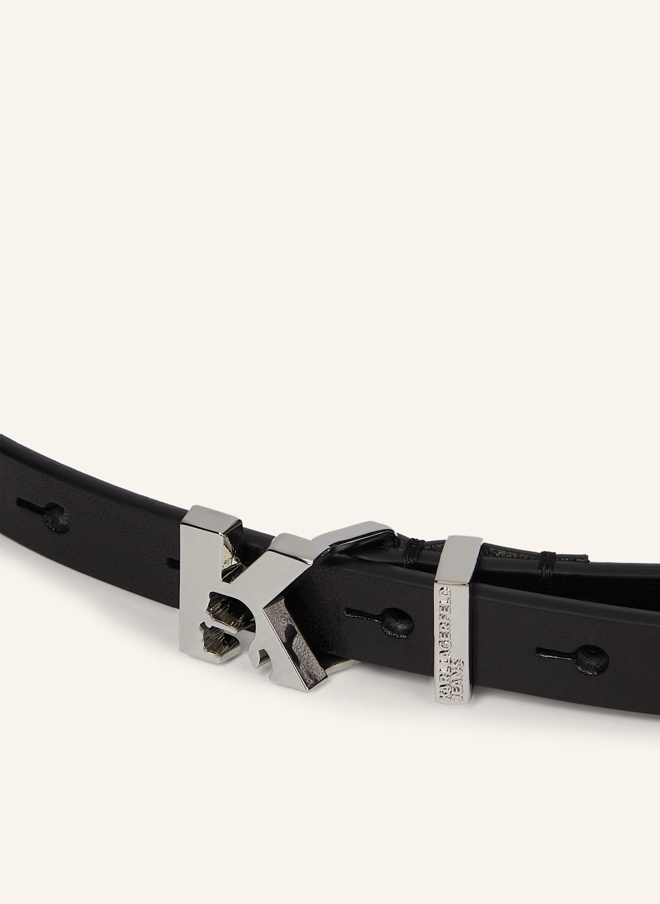 KARL LAGERFELD JEANS Gürtel: SCHWARZ