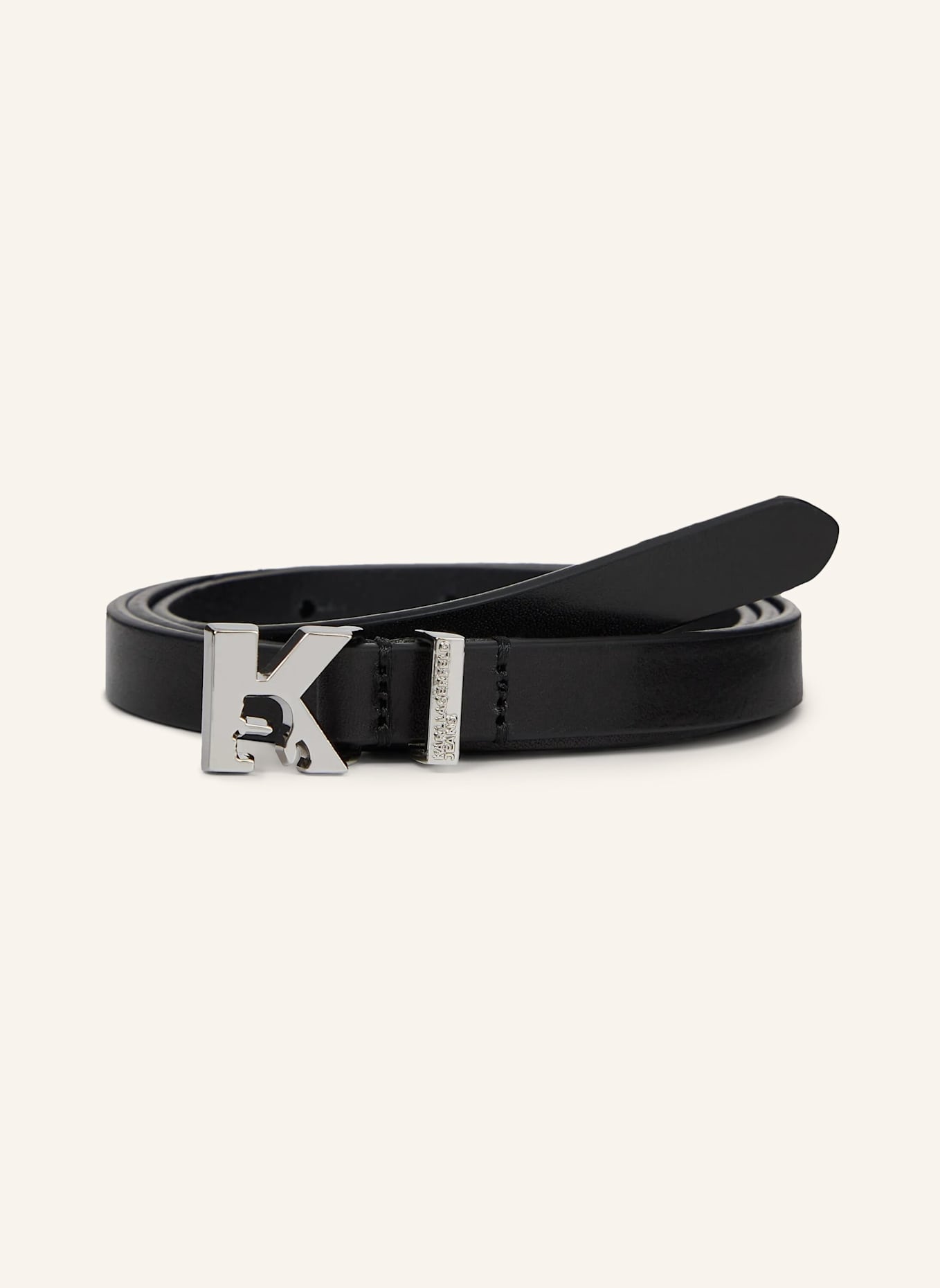 KARL LAGERFELD JEANS Gürtel: SCHWARZ