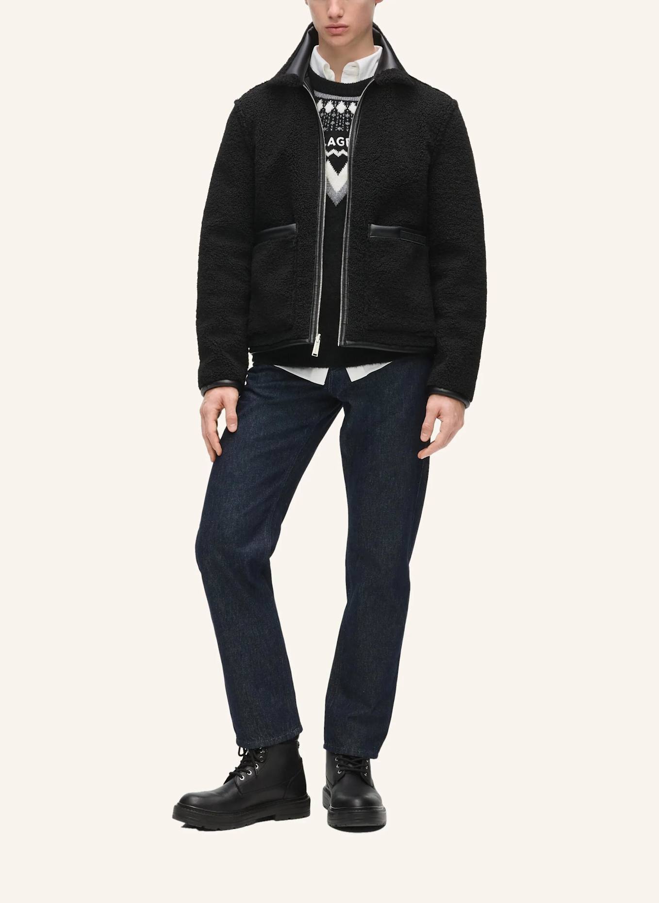 KARL LAGERFELD Jacke: SCHWARZ