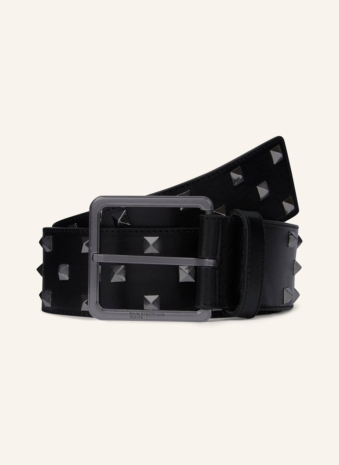 KARL LAGERFELD JEANS Gürtel: SCHWARZ