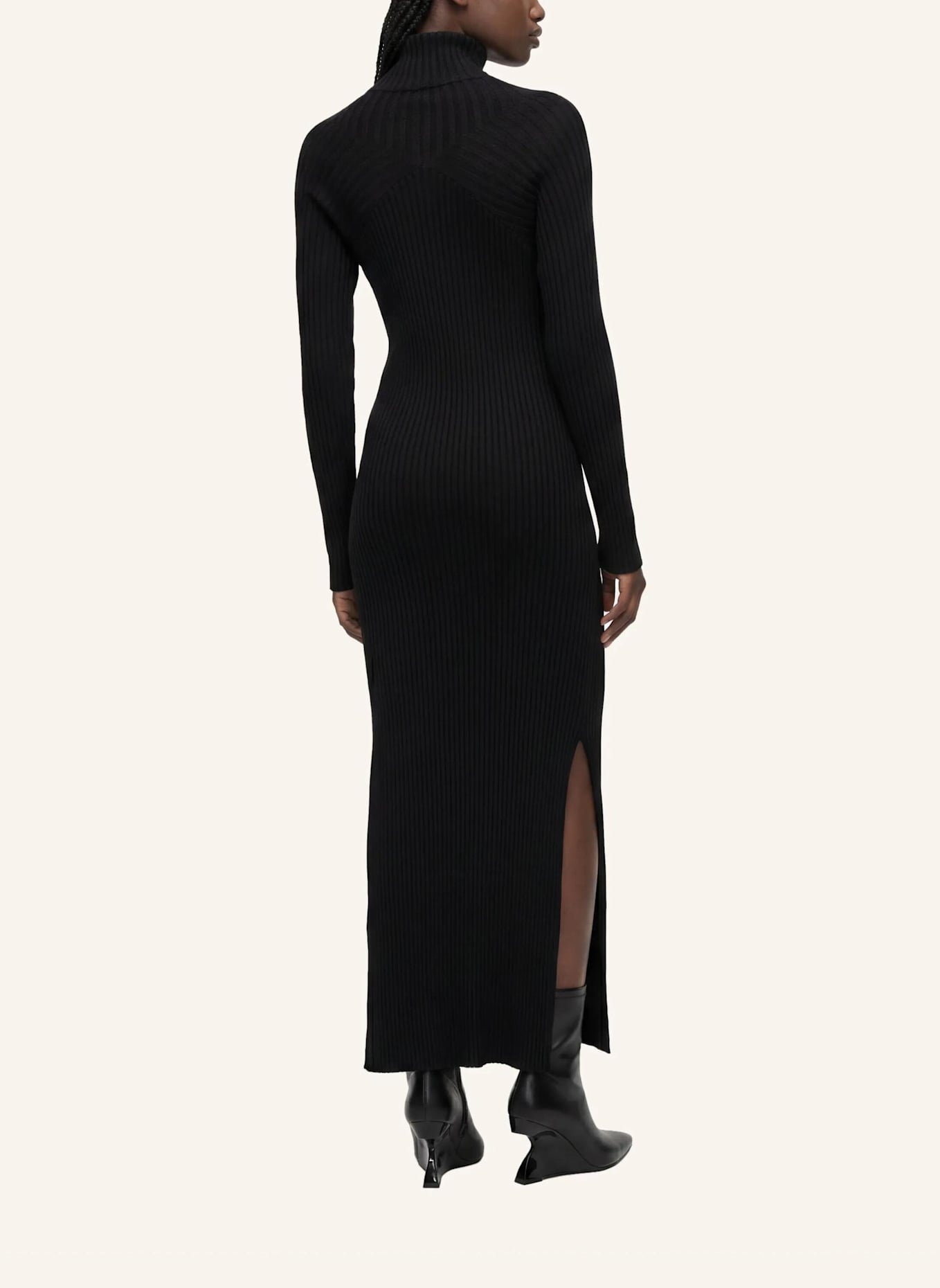 KARL LAGERFELD JEANS Kleid: SCHWARZ