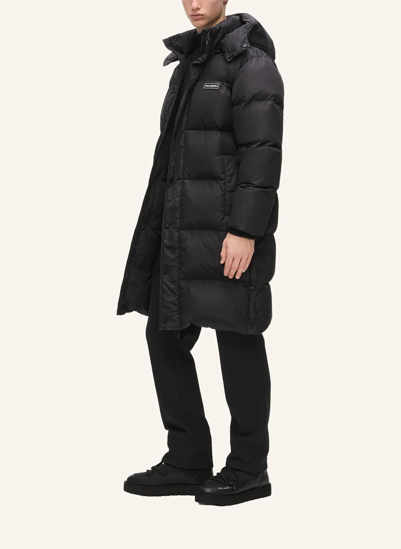 KARL LAGERFELD Jacke: SCHWARZ